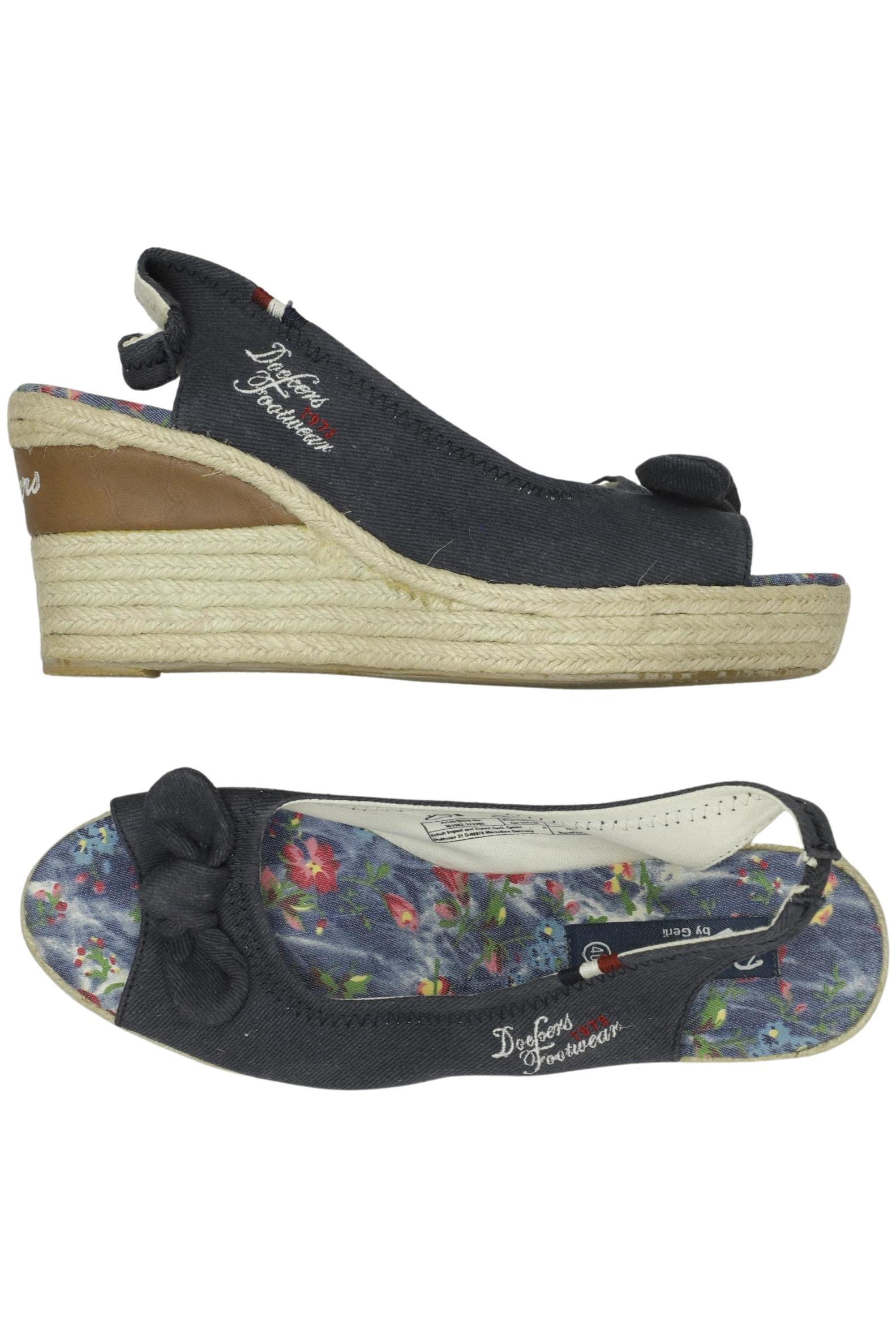 

Dockers by Gerli Damen Sandale, marineblau, Gr. 40