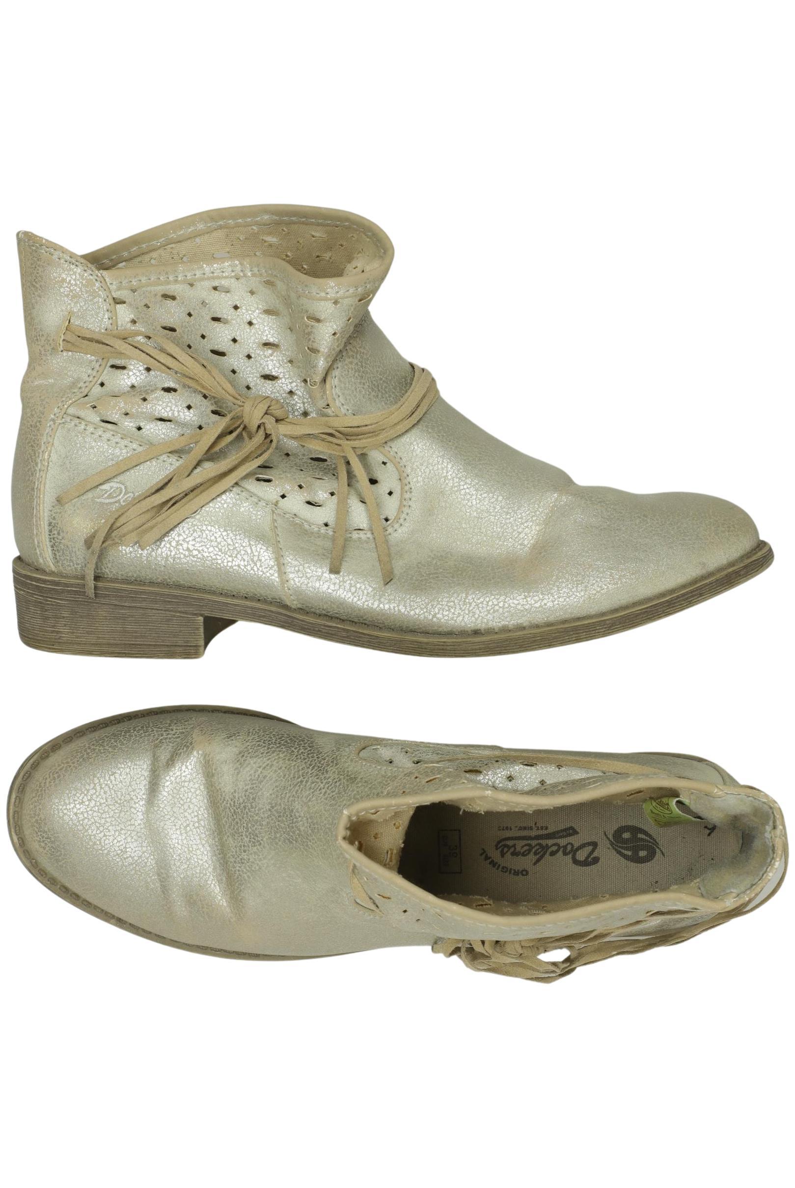 

Dockers by Gerli Damen Stiefelette, silber, Gr. 39