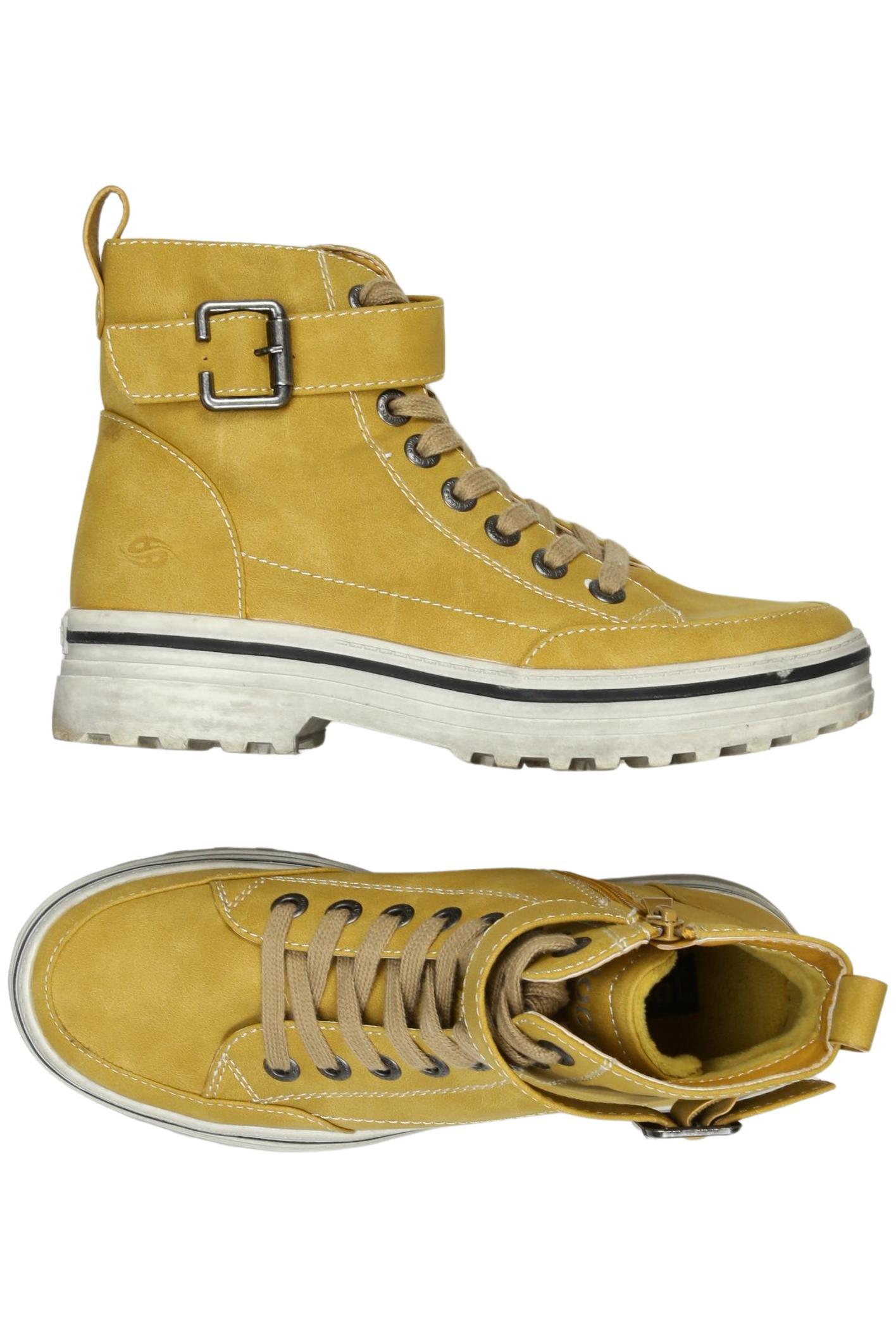 

Dockers by Gerli Damen Stiefelette, beige, Gr. 37