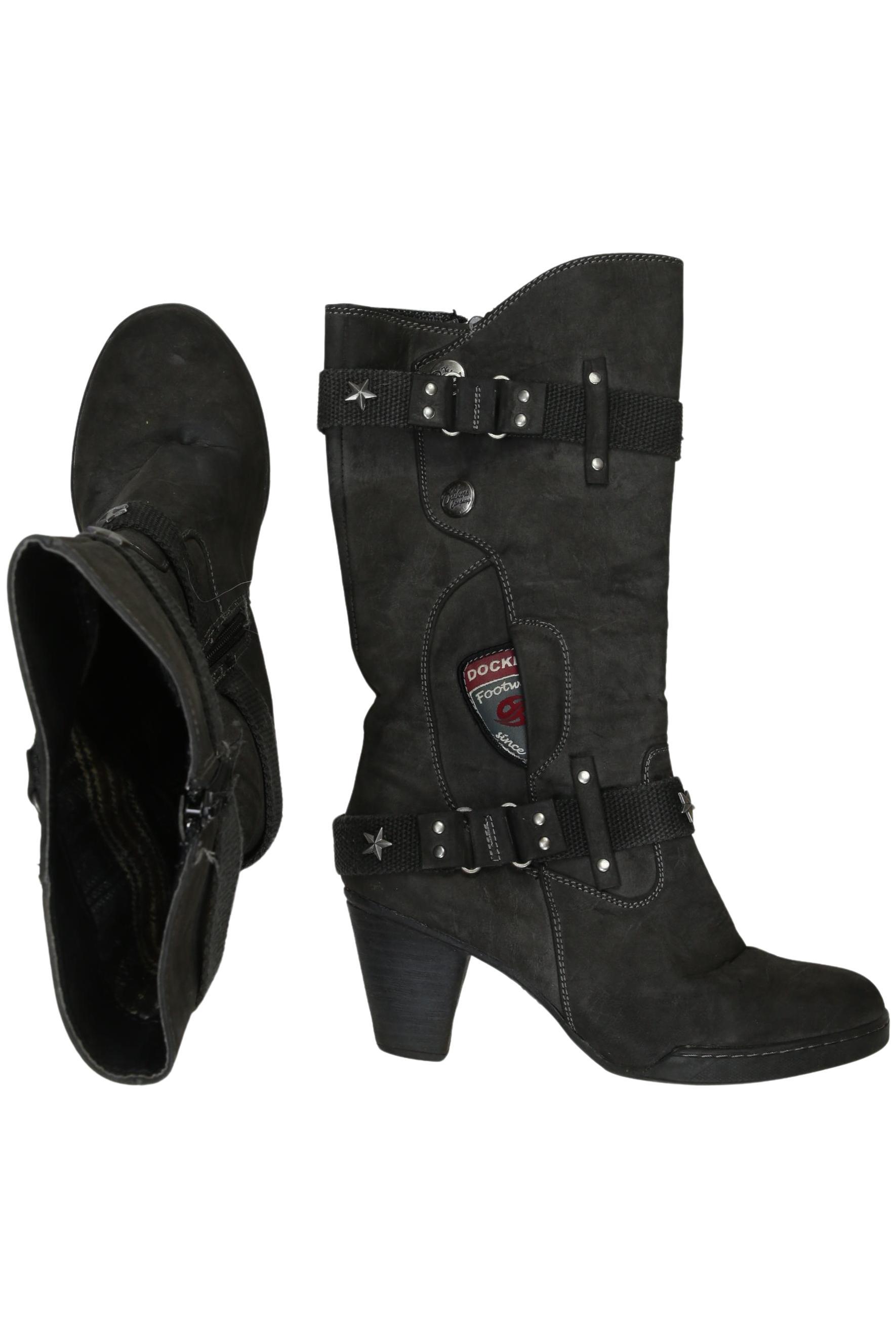

Dockers by Gerli Damen Stiefel, schwarz, Gr. 39