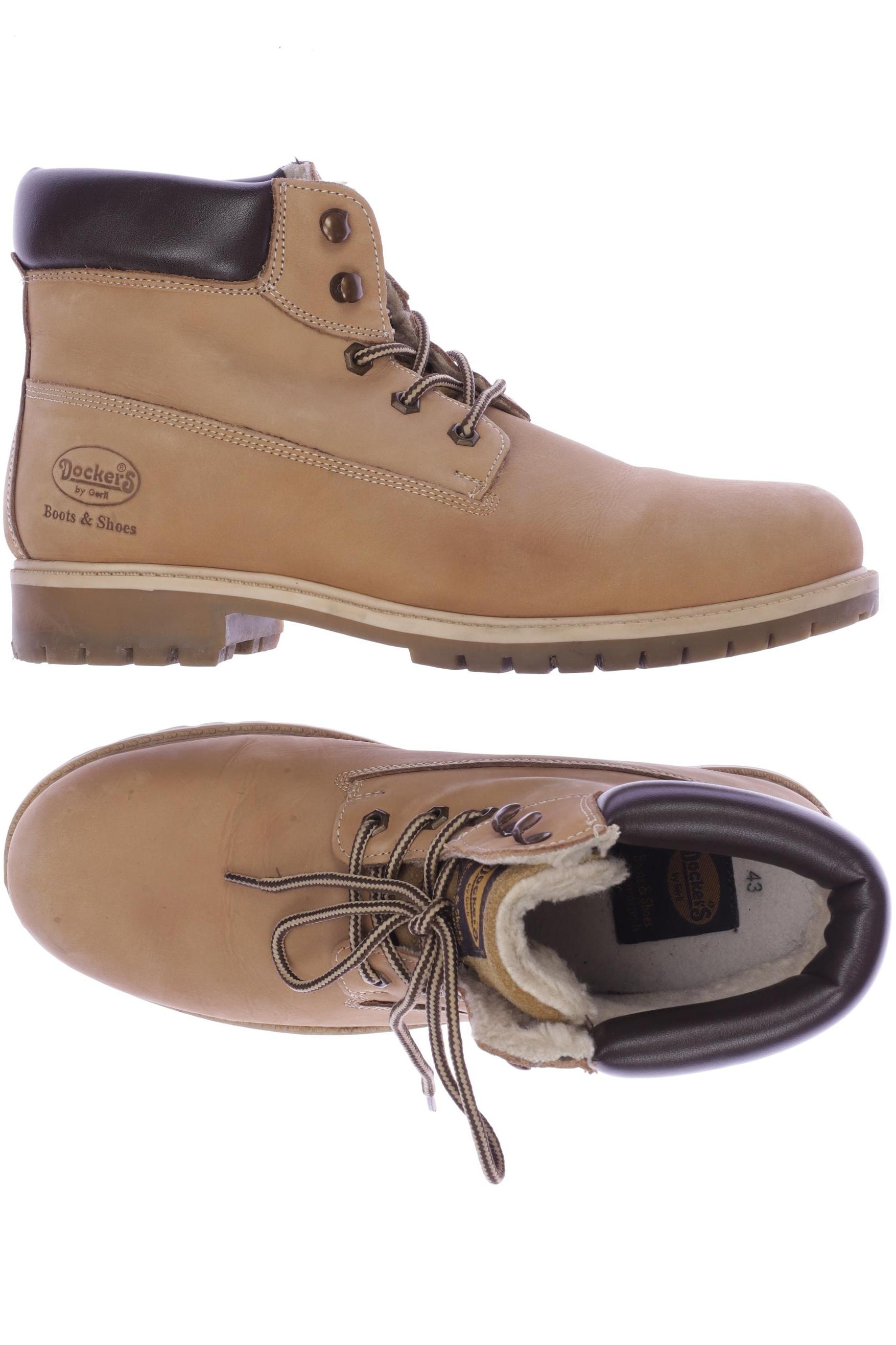 

Dockers by Gerli Herren Stiefel, beige, Gr. 43