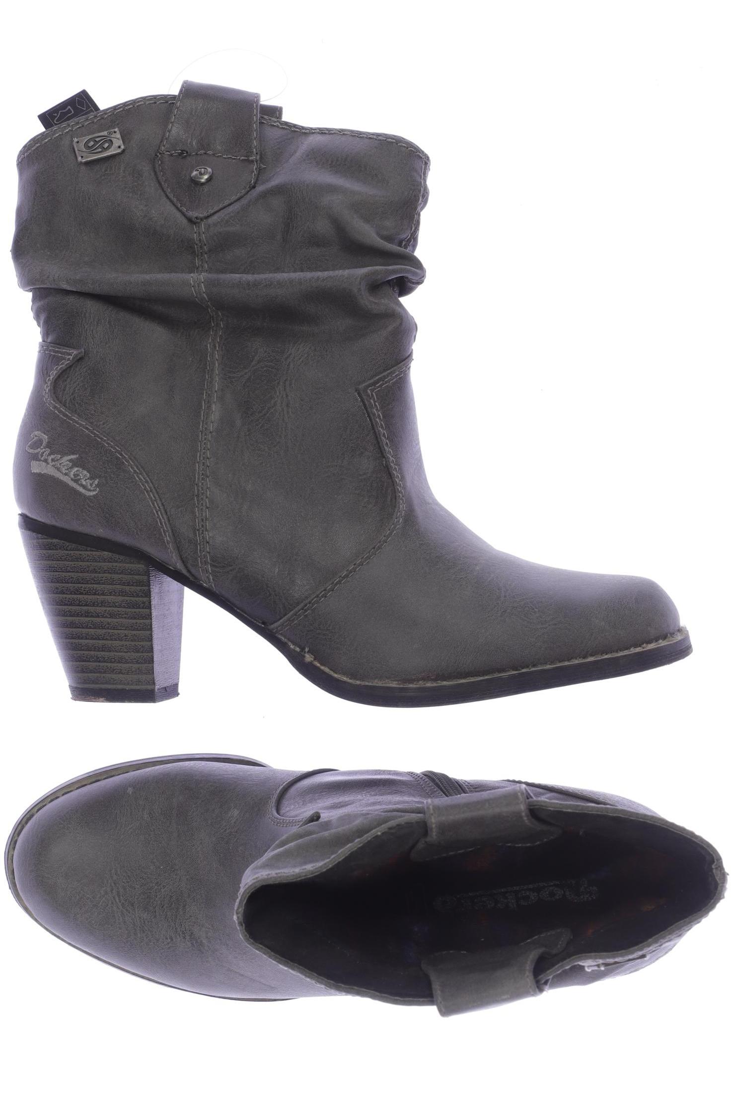 

Dockers by Gerli Damen Stiefelette, grau, Gr. 38