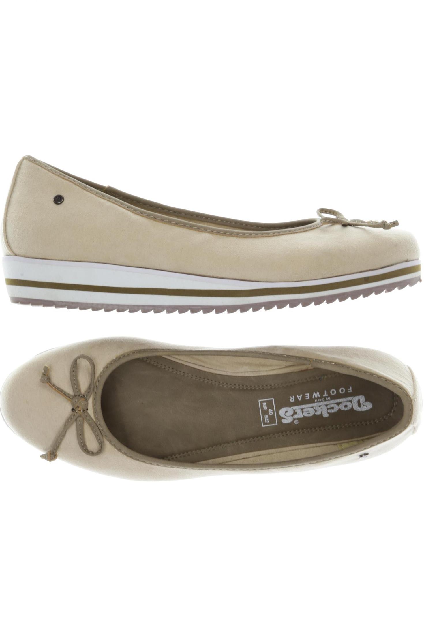 

Dockers by Gerli Damen Ballerinas, beige, Gr. 40