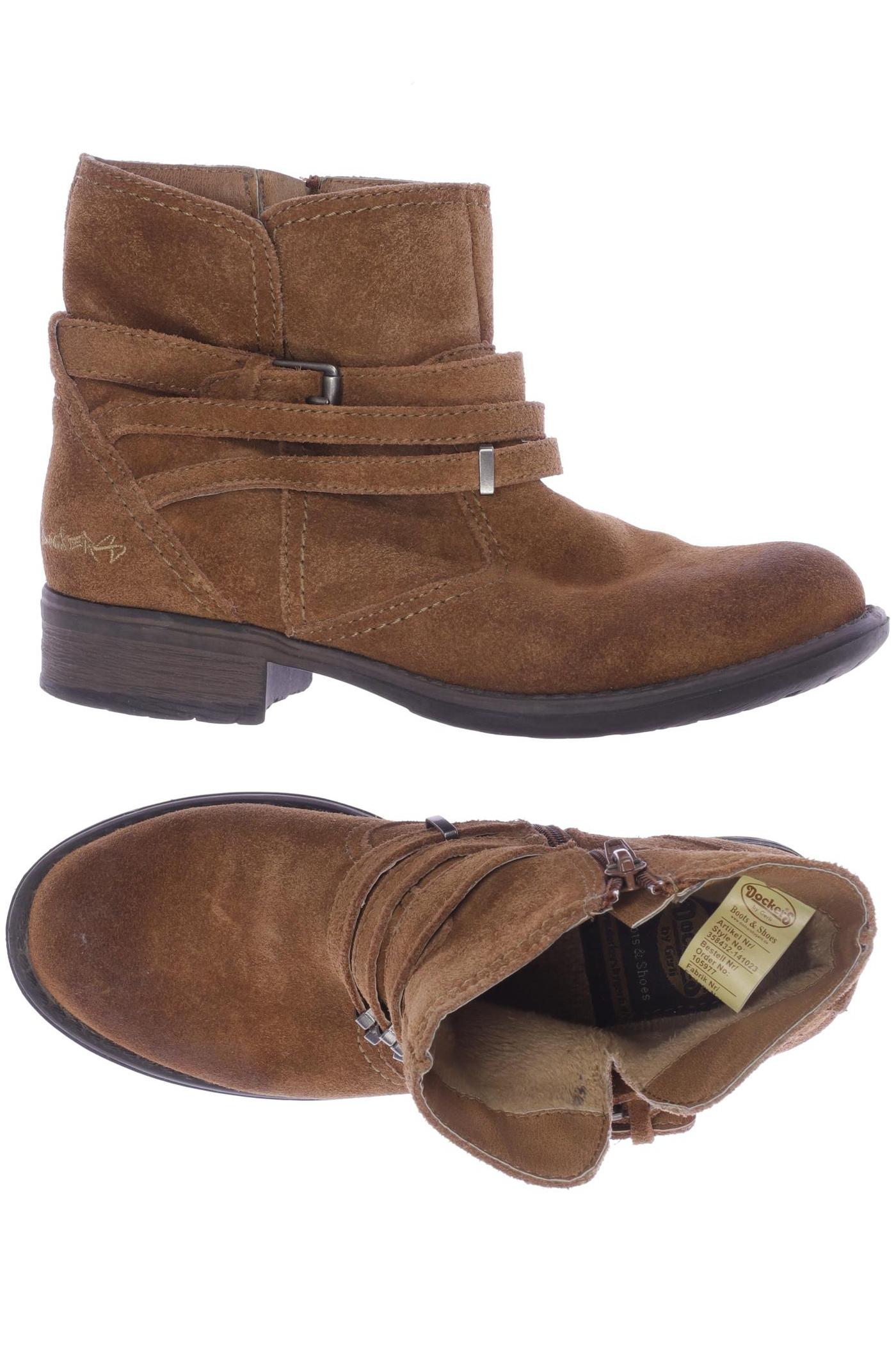 

Dockers by Gerli Damen Stiefelette, braun, Gr. 35