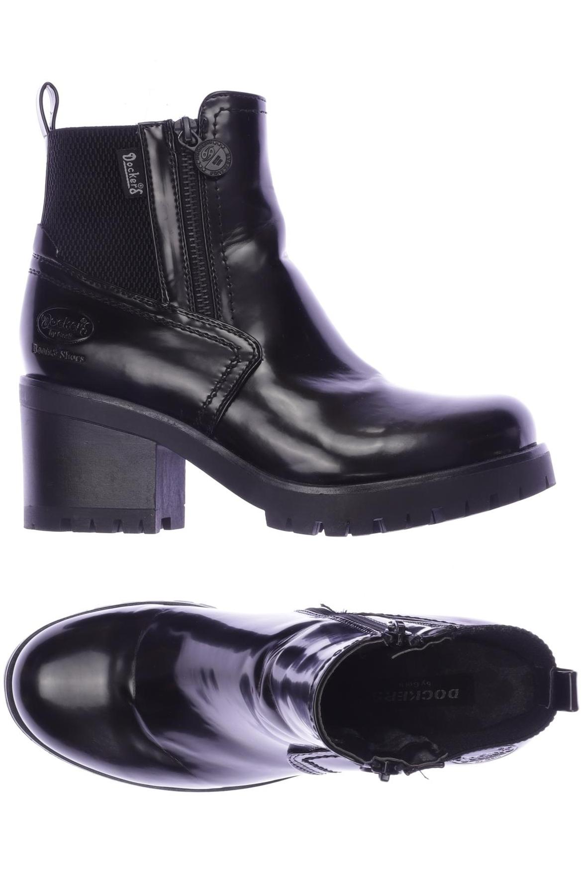 

Dockers by Gerli Damen Stiefelette, schwarz, Gr. 39