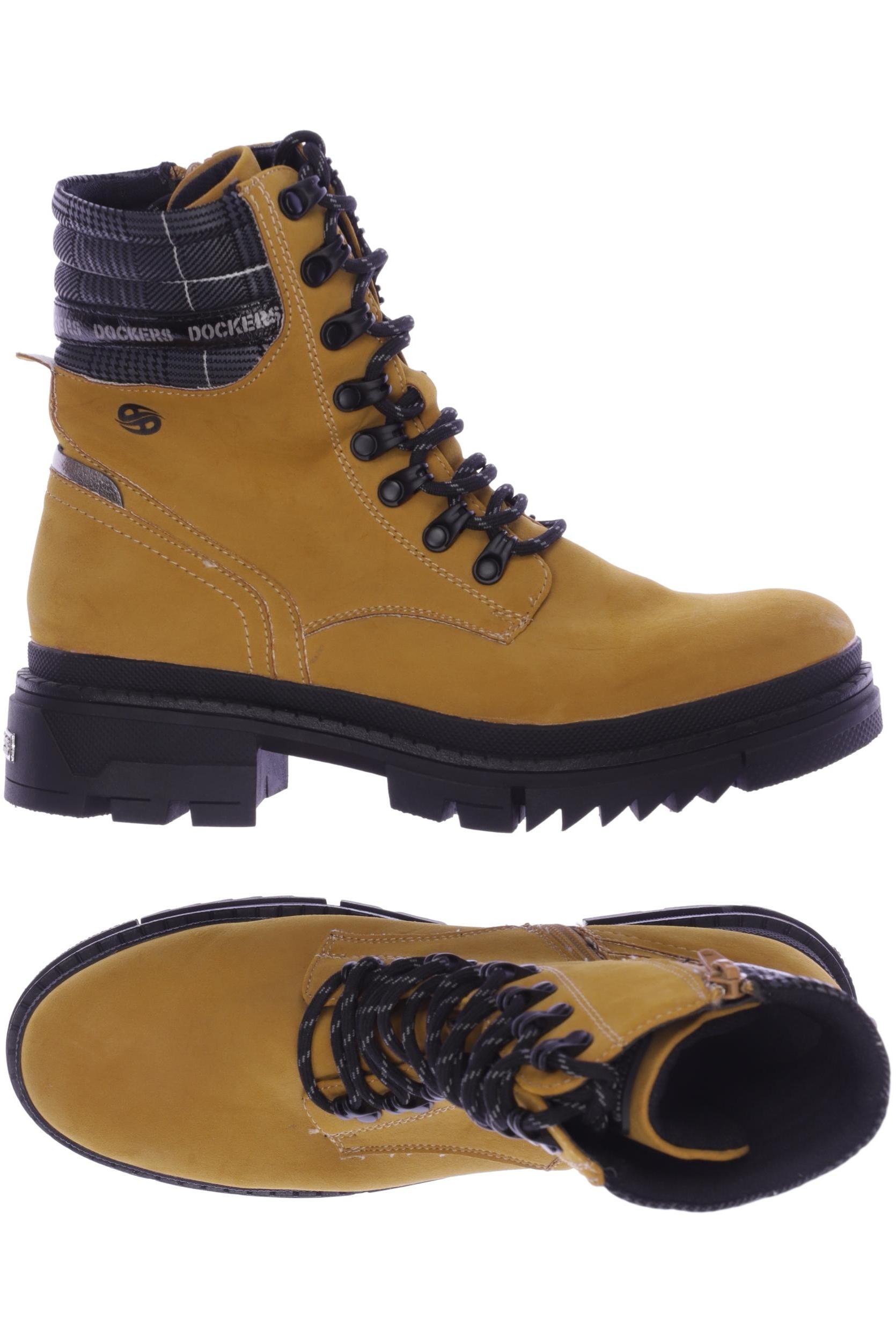 

Dockers by Gerli Damen Stiefelette, gelb, Gr. 41