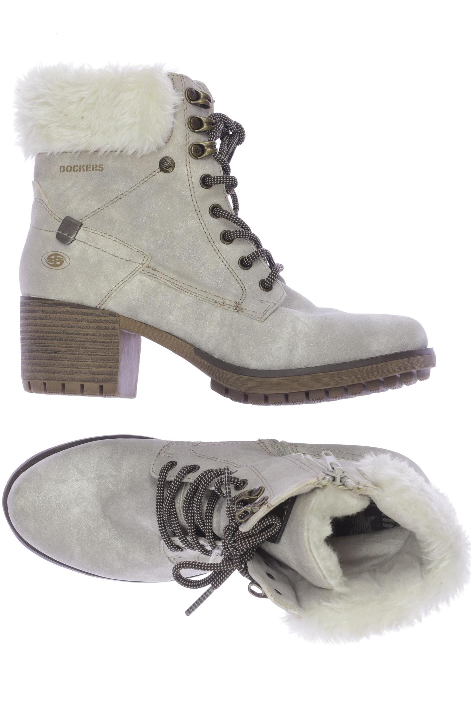 

Dockers by Gerli Damen Stiefelette, grau, Gr. 40