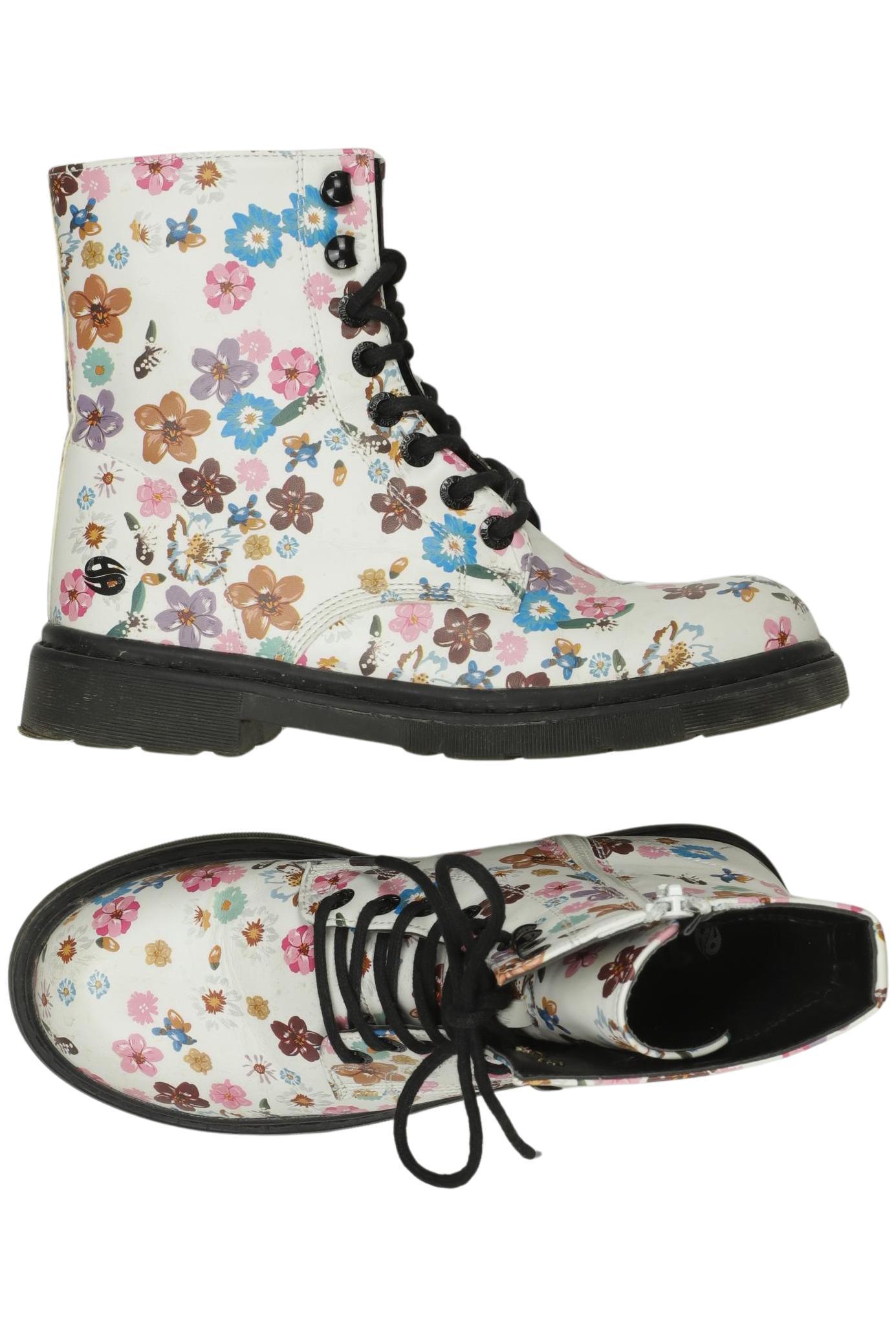 

Dockers by Gerli Damen Stiefelette, weiß, Gr. 38