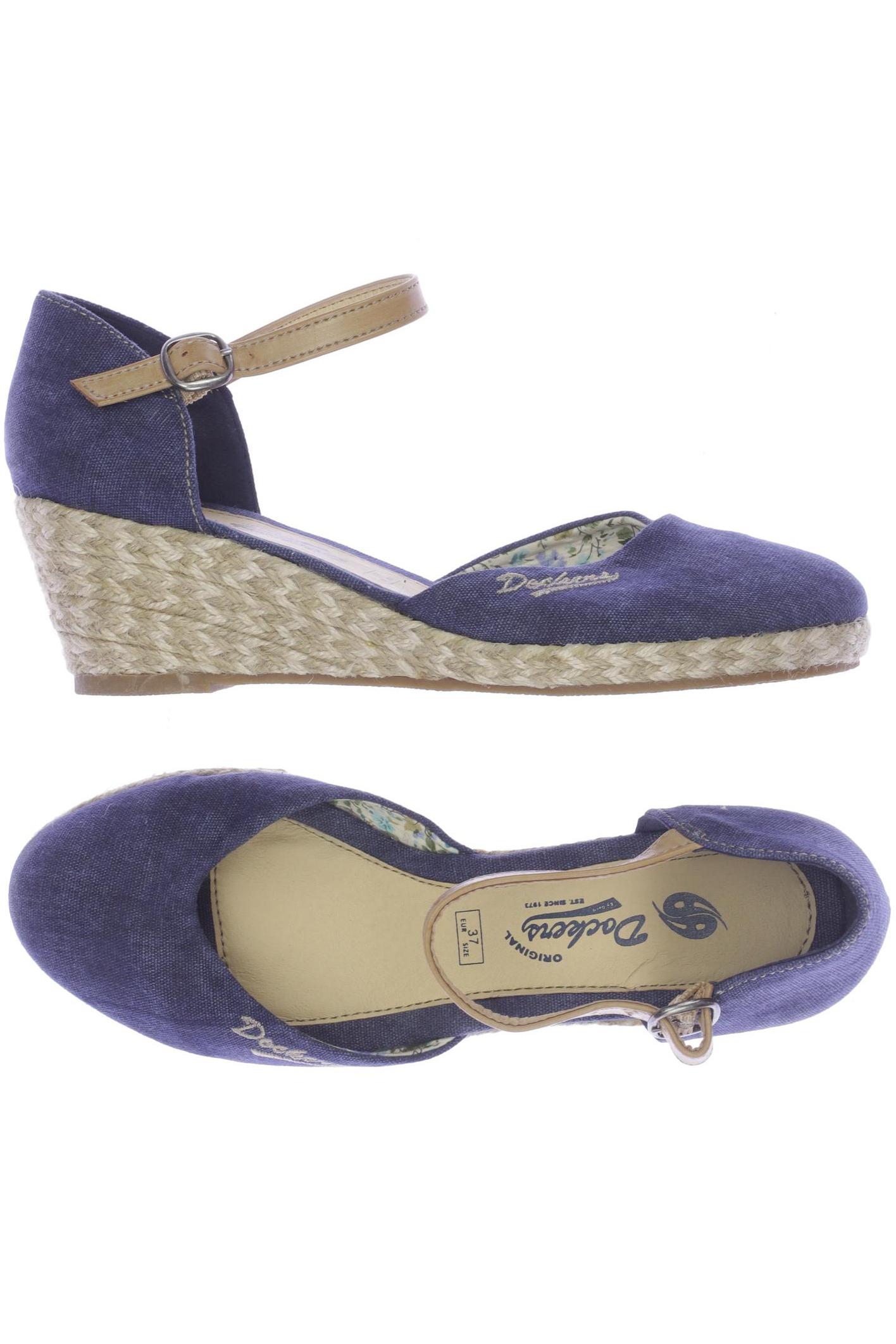 

Dockers by Gerli Damen Halbschuh, blau, Gr. 37