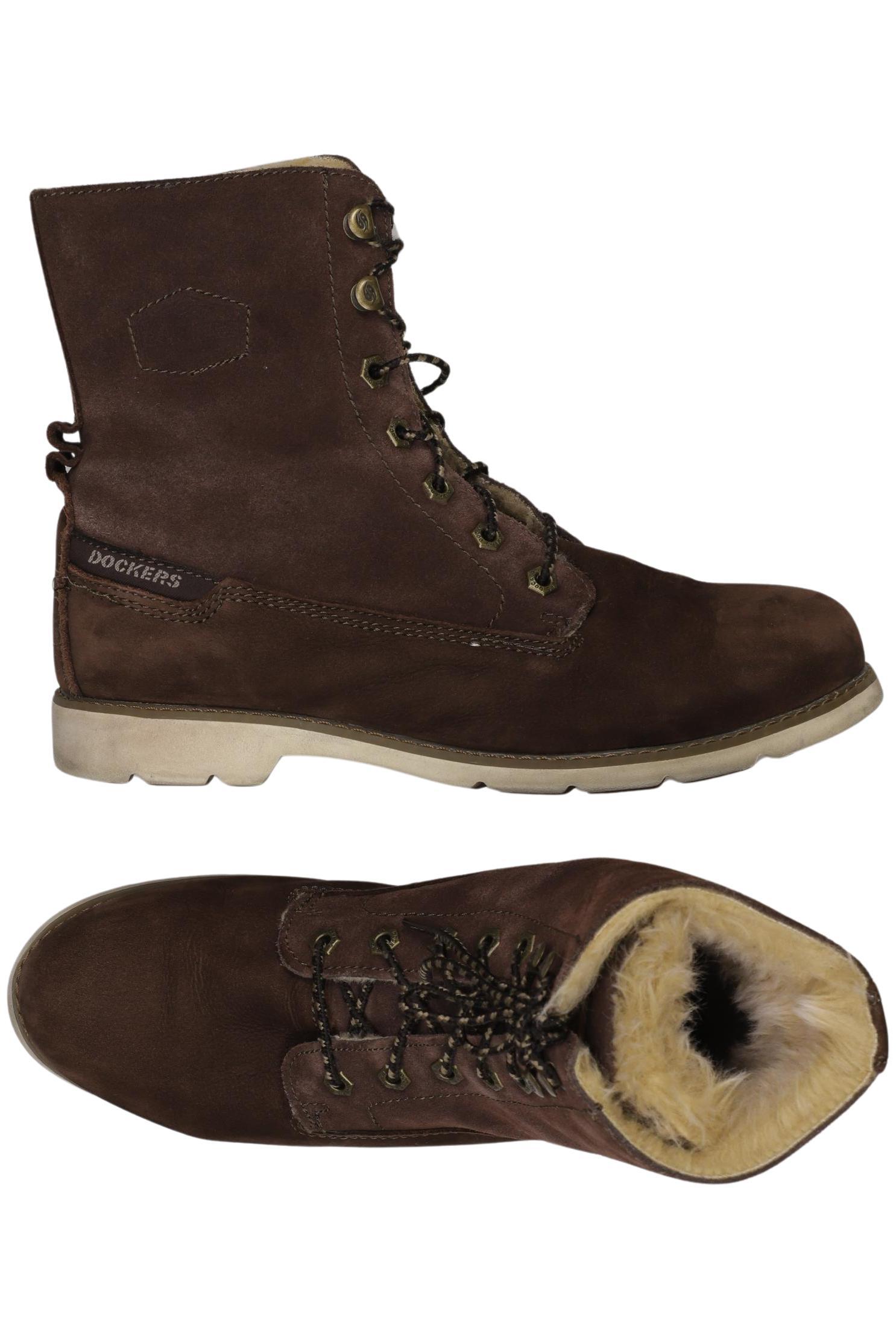 

Dockers by Gerli Damen Stiefelette, braun, Gr. 42