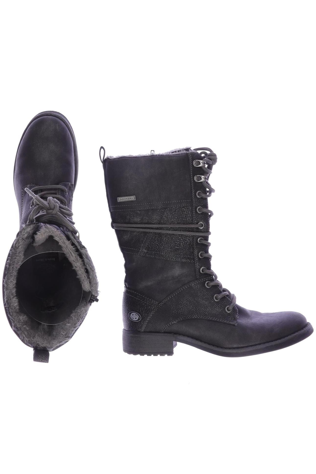 

Dockers by Gerli Damen Stiefel, grau, Gr. 38