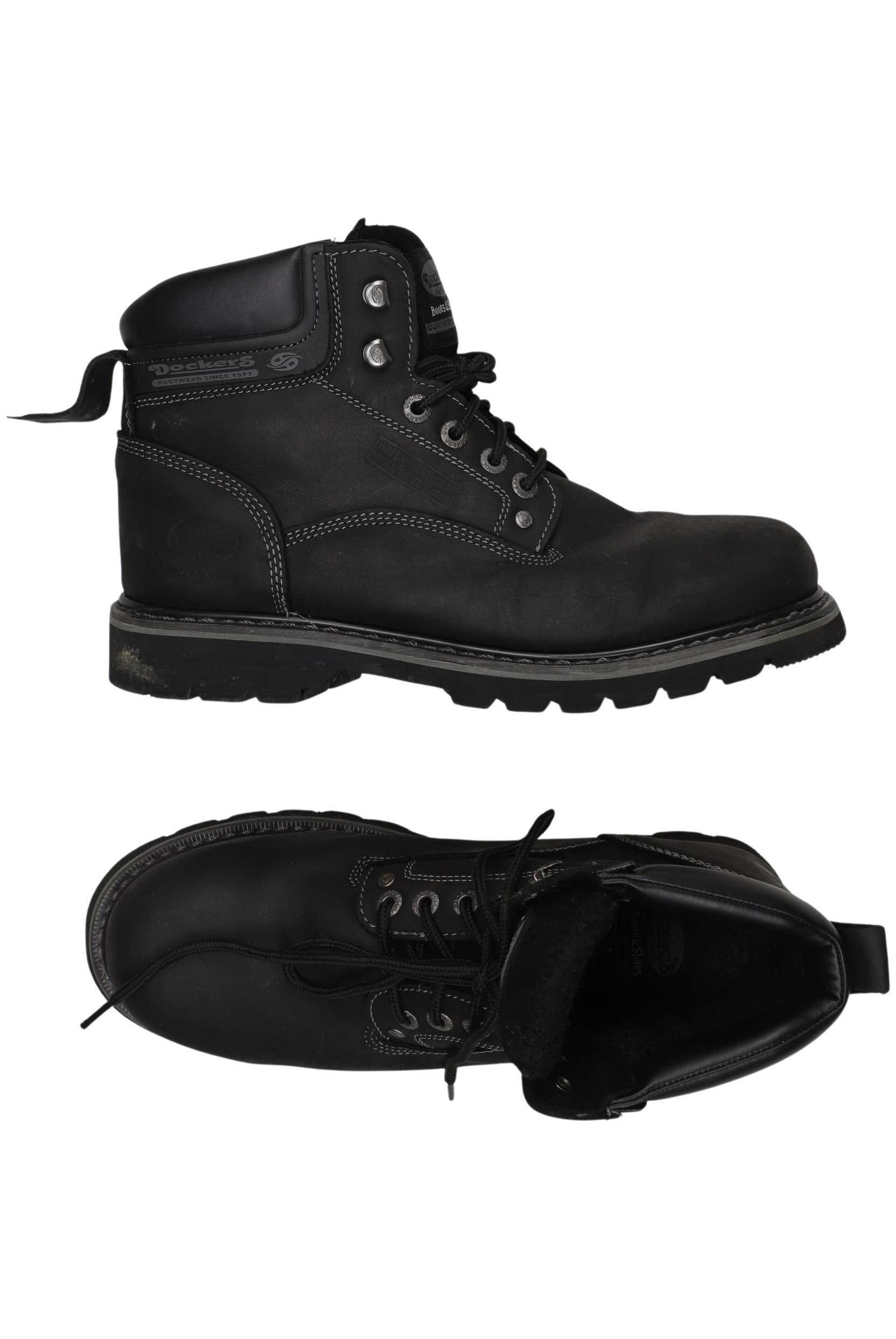 

Dockers by Gerli Herren Stiefel, schwarz, Gr. 43