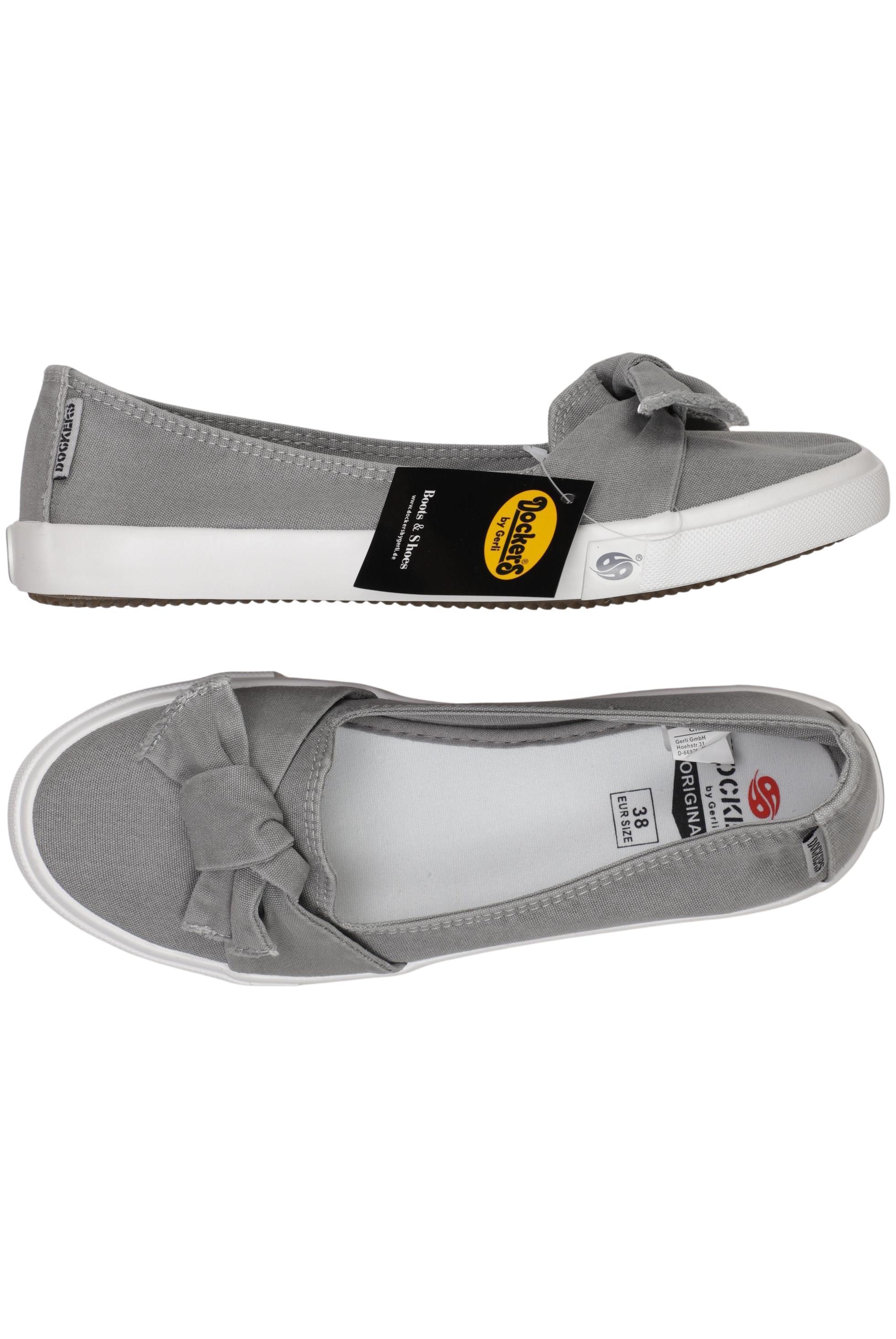 

Dockers by Gerli Damen Ballerinas, grau, Gr. 38