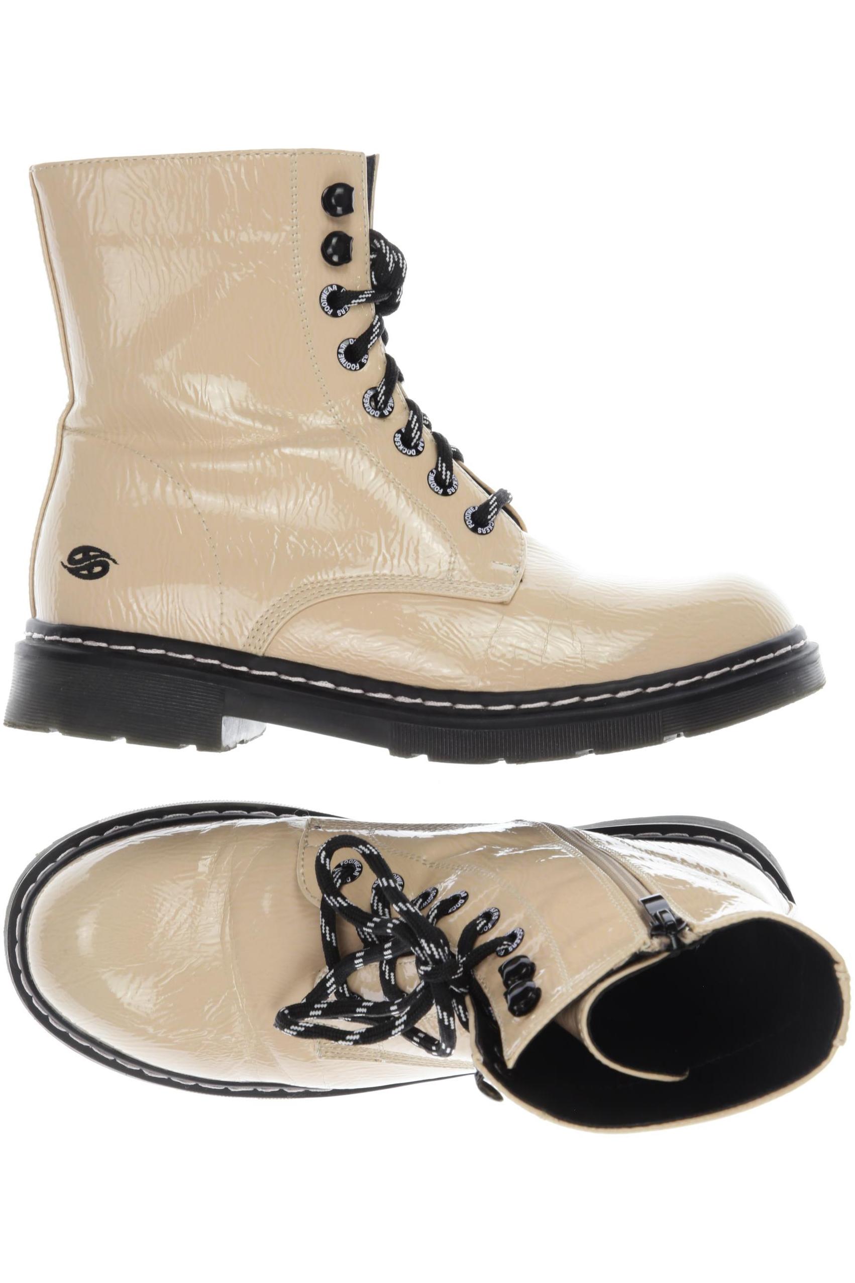 

Dockers by Gerli Damen Stiefelette, beige, Gr. 39