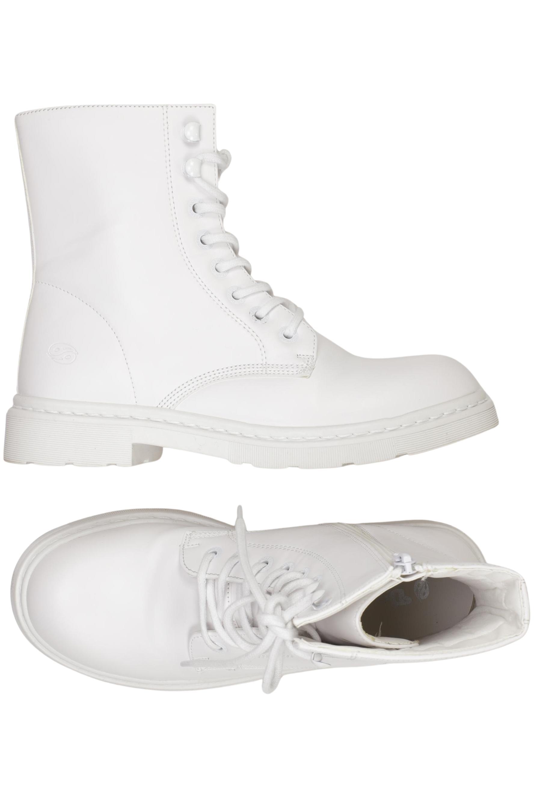 

Dockers by Gerli Damen Stiefel, weiß, Gr. 39