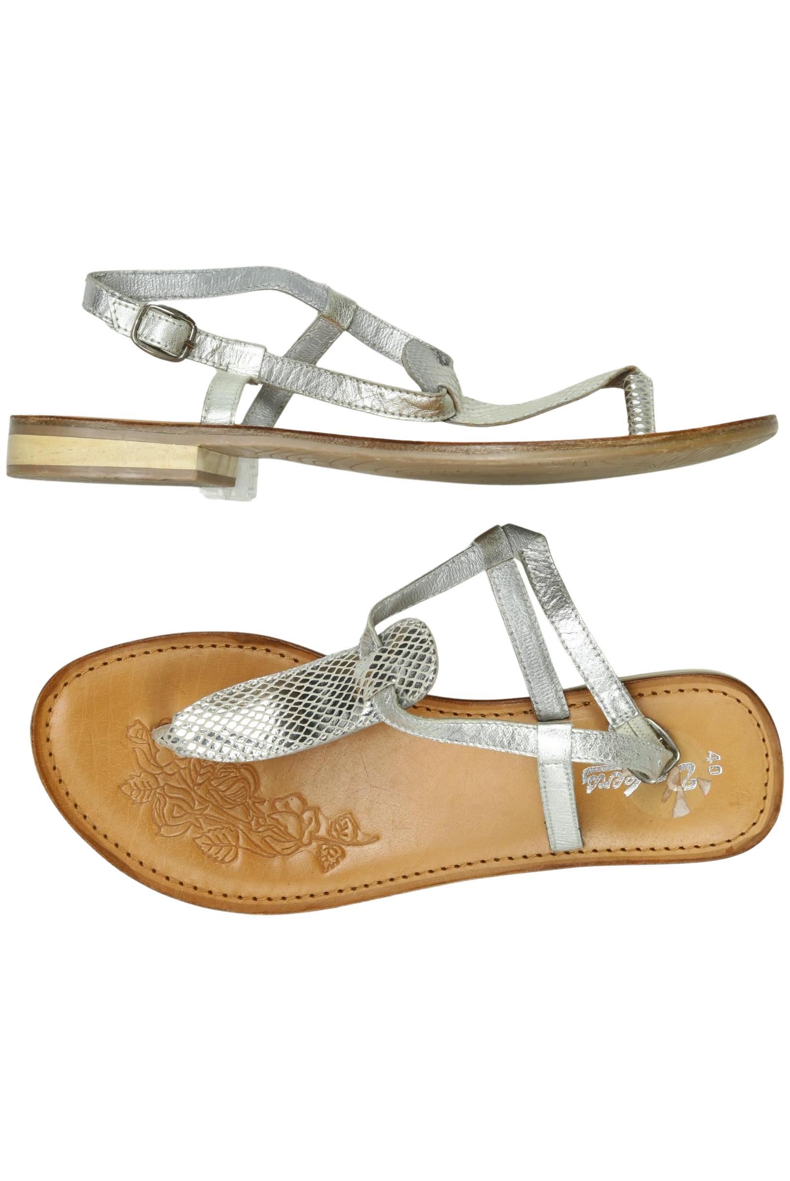 

Dockers by Gerli Damen Sandale, silber, Gr. 40