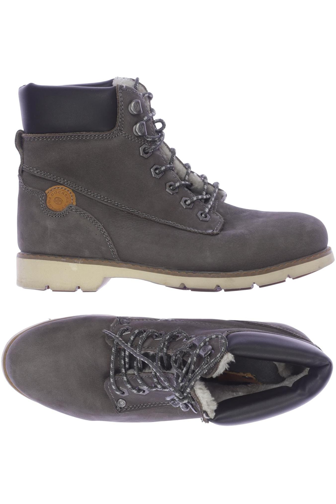 

Dockers by Gerli Damen Stiefelette, grau, Gr. 38