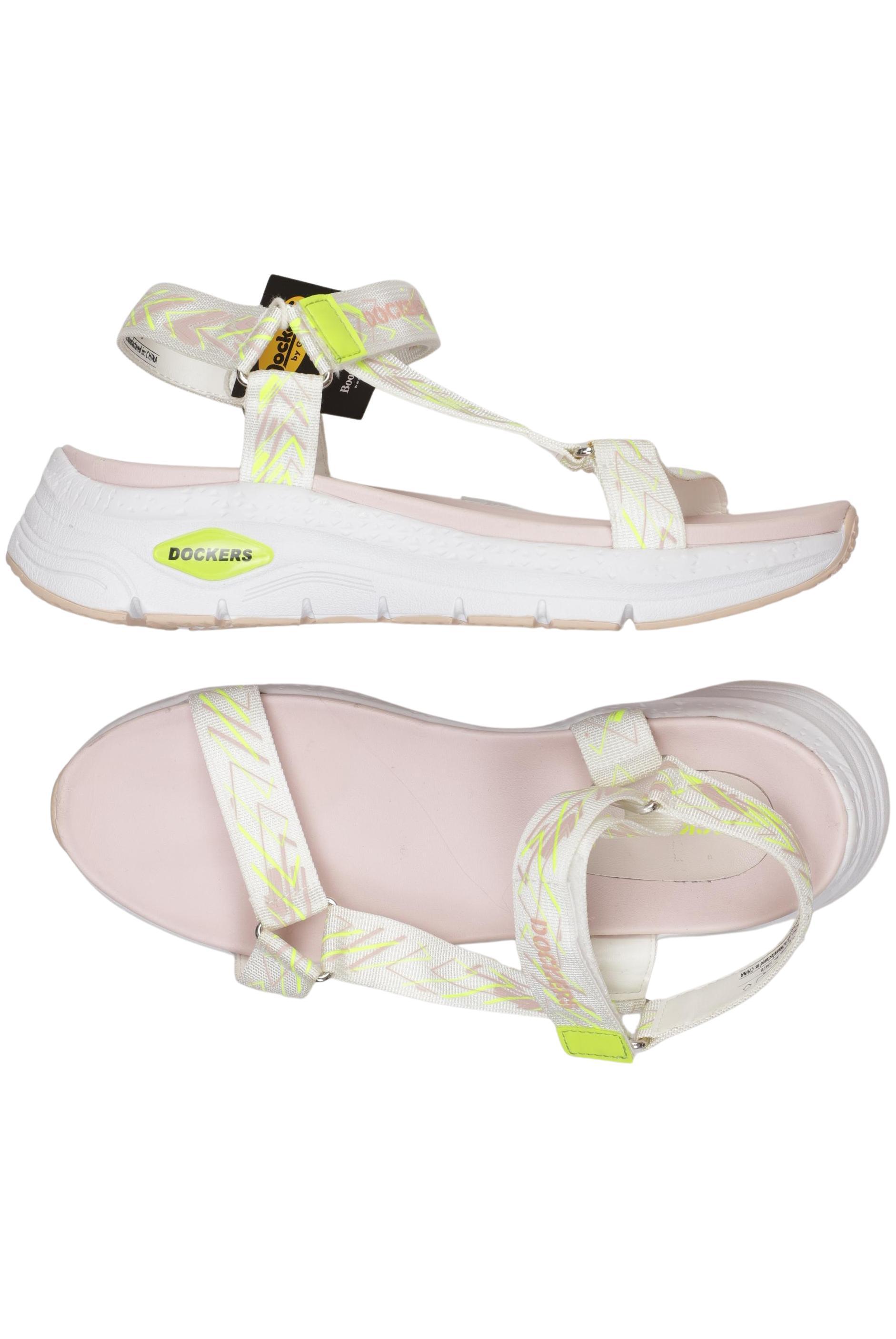

Dockers by Gerli Damen Sandale, weiß, Gr. 41