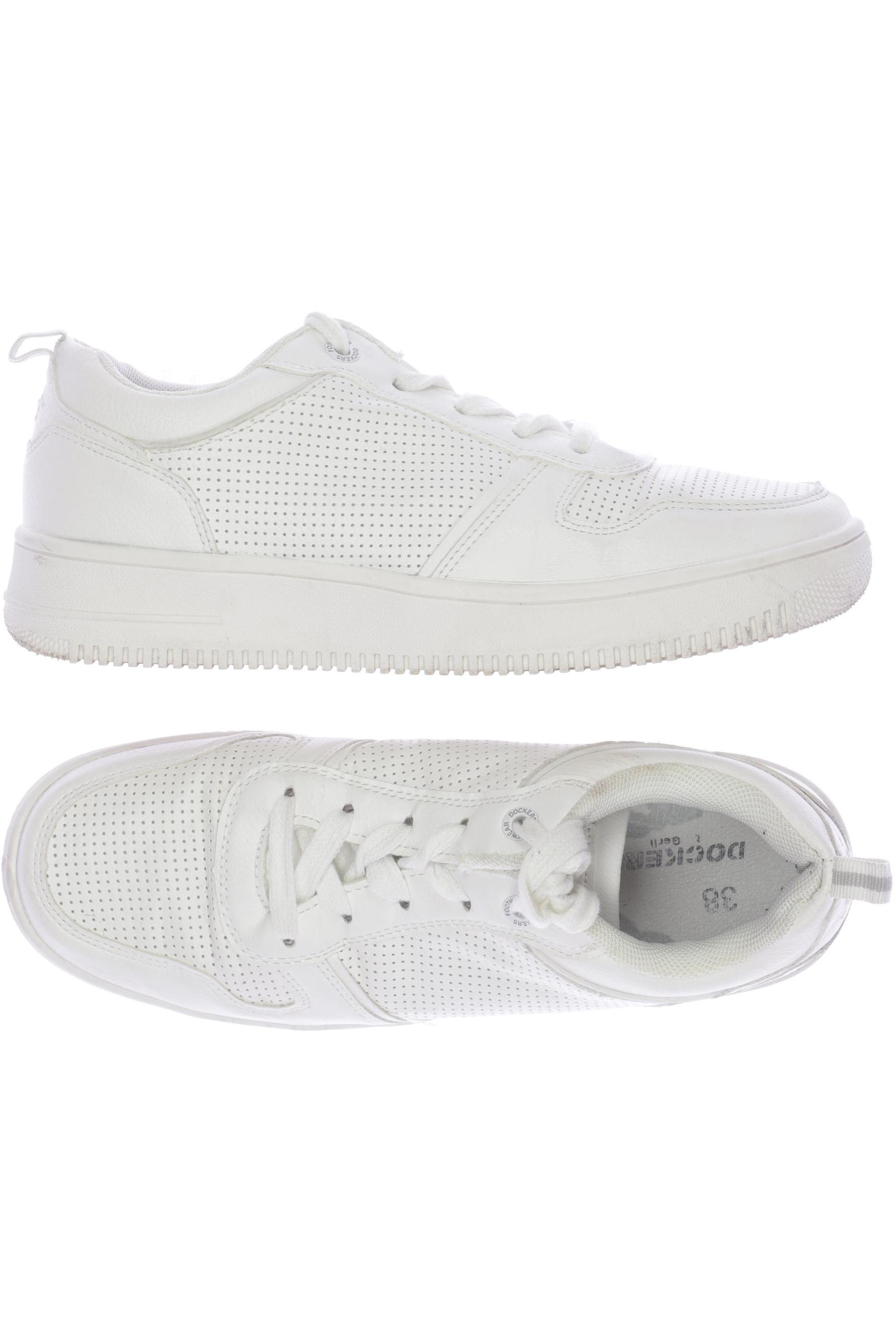 

Dockers by Gerli Damen Sneakers, weiß, Gr. 38