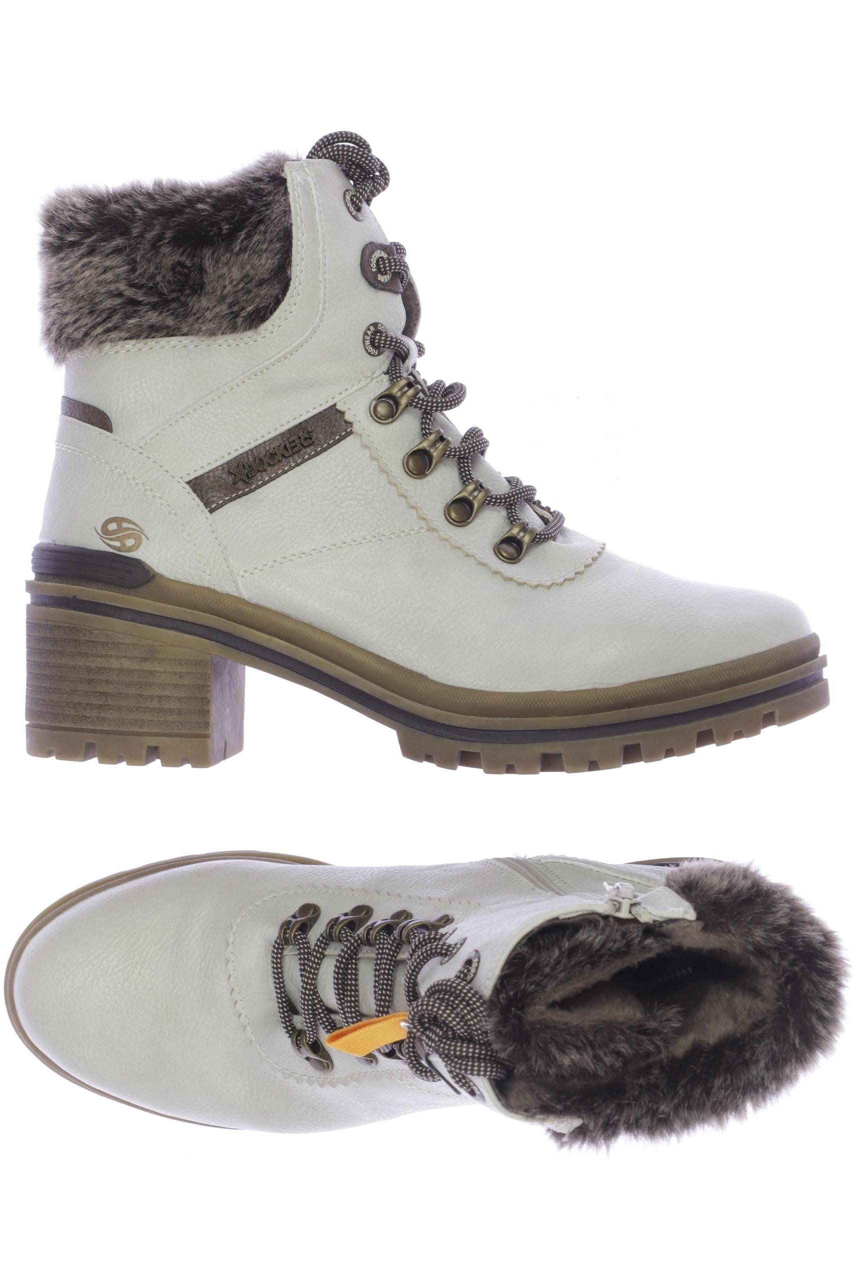 

Dockers by Gerli Damen Stiefelette, grau, Gr. 40