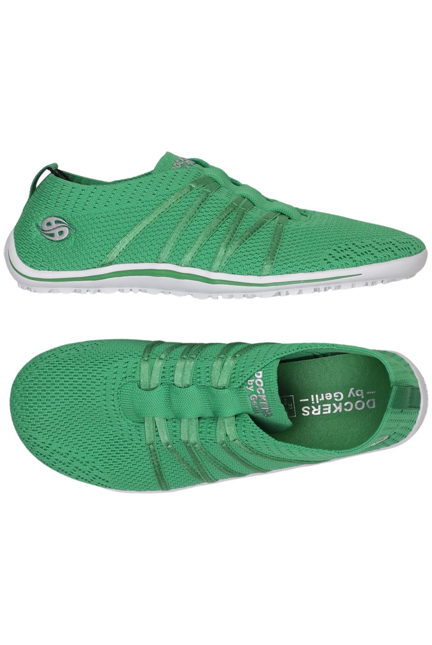 

Dockers by Gerli Damen Sneakers, grün, Gr. 37