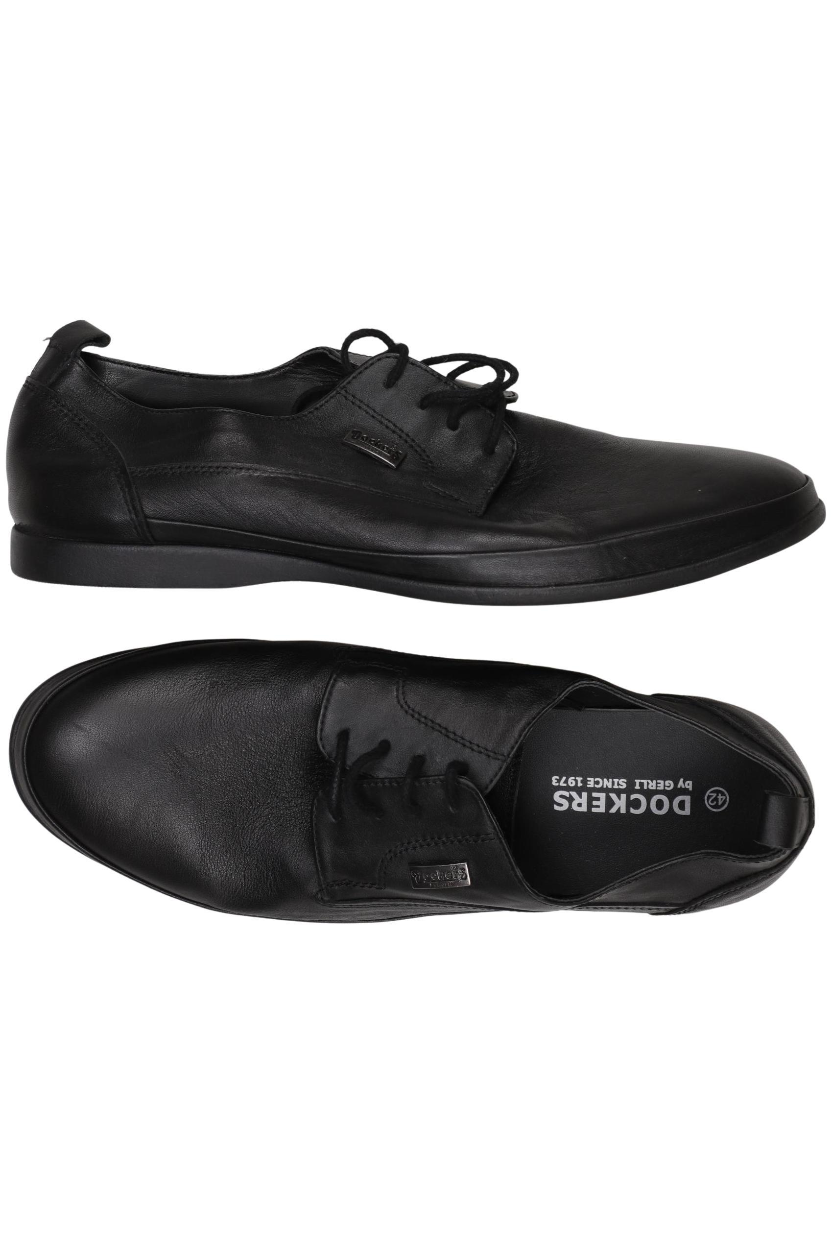 

Dockers by Gerli Herren Halbschuh, schwarz, Gr. 42