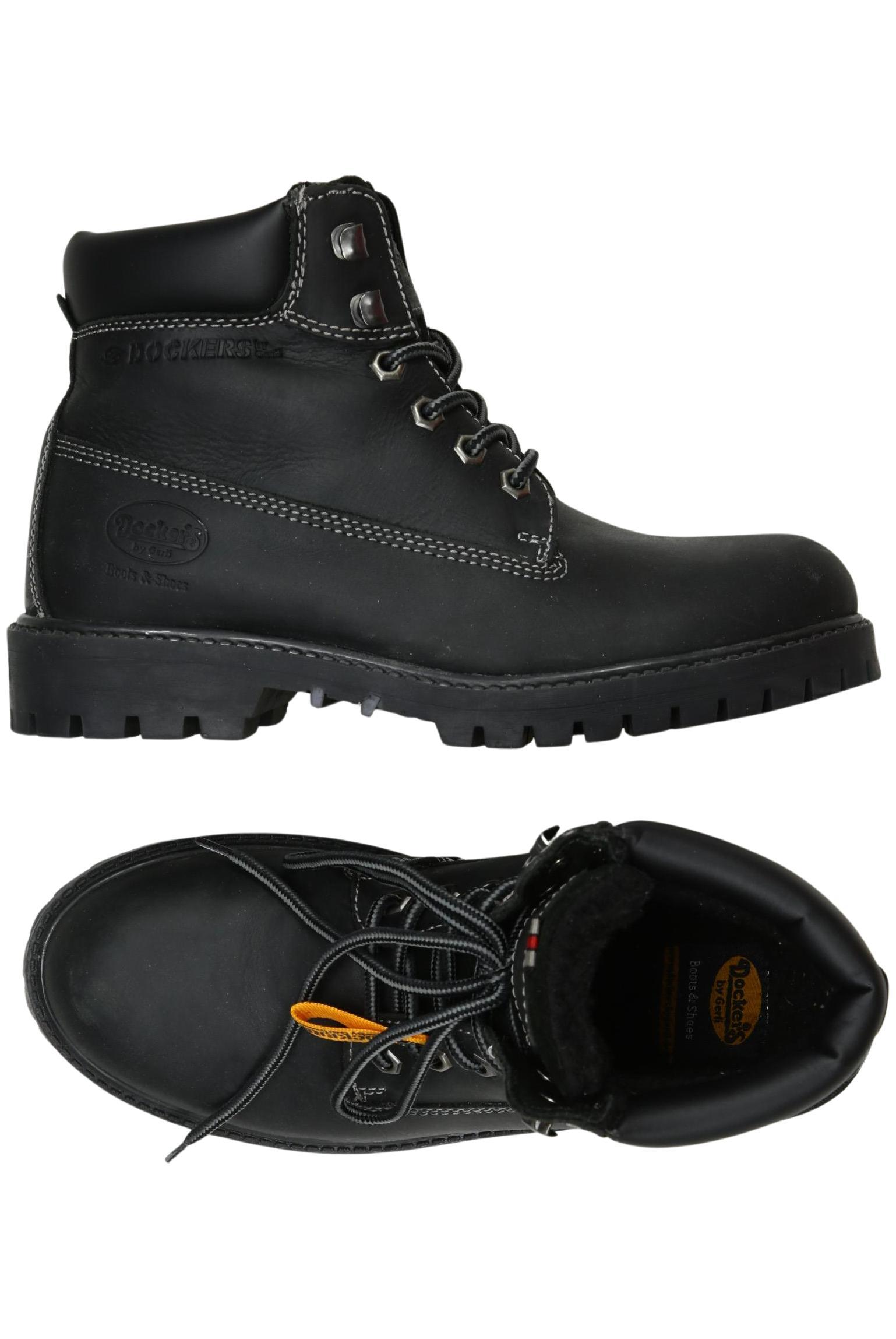 

Dockers by Gerli Herren Stiefel, schwarz, Gr. 40