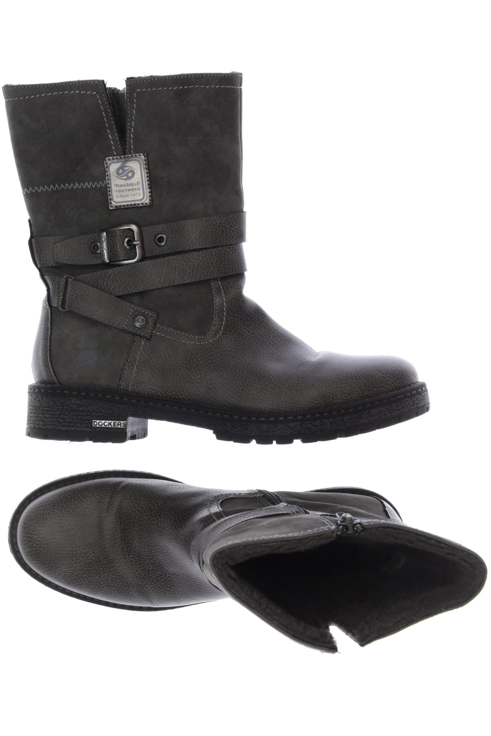 

Dockers by Gerli Damen Stiefel, grau, Gr. 40
