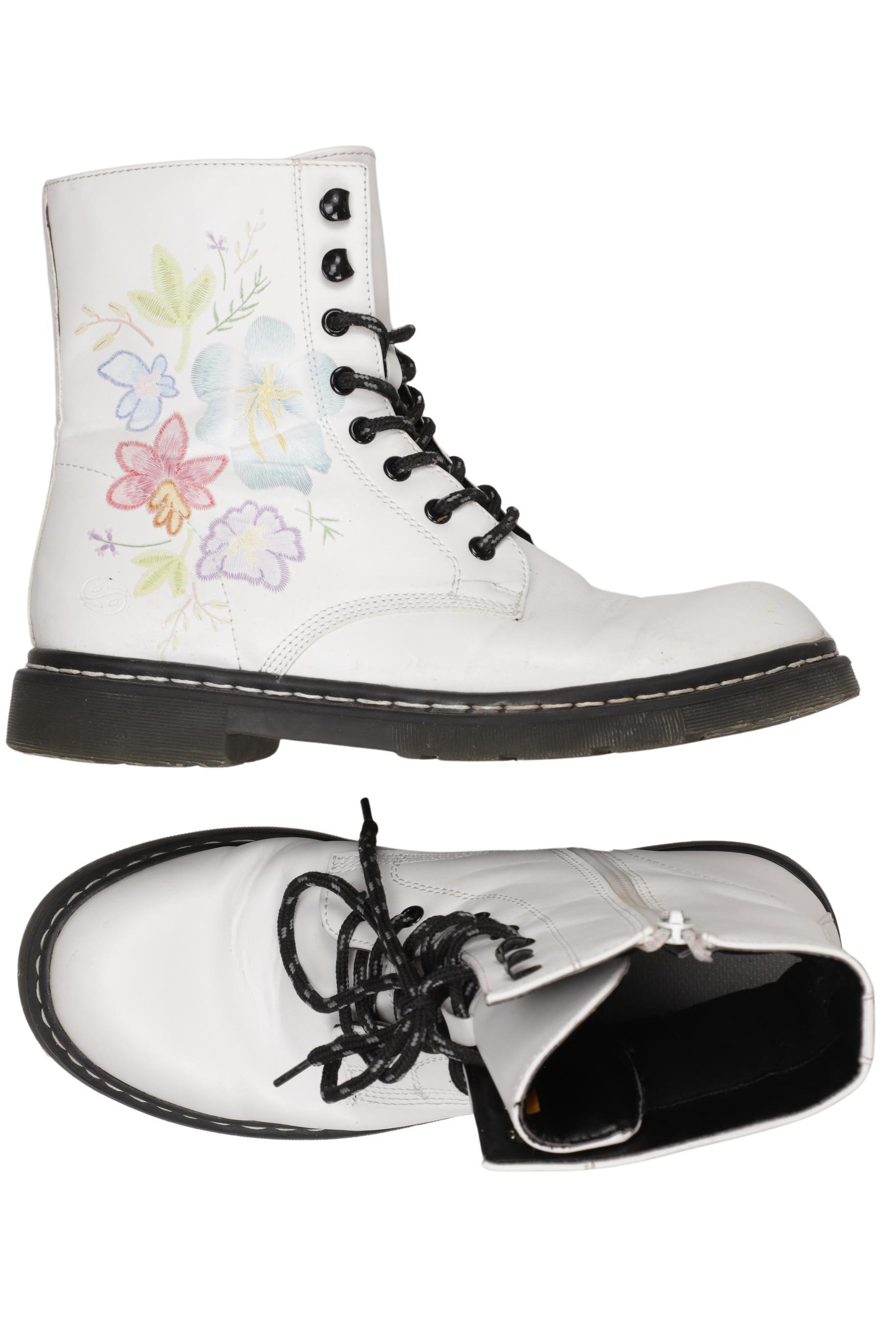 

Dockers by Gerli Damen Stiefelette, weiß, Gr. 40