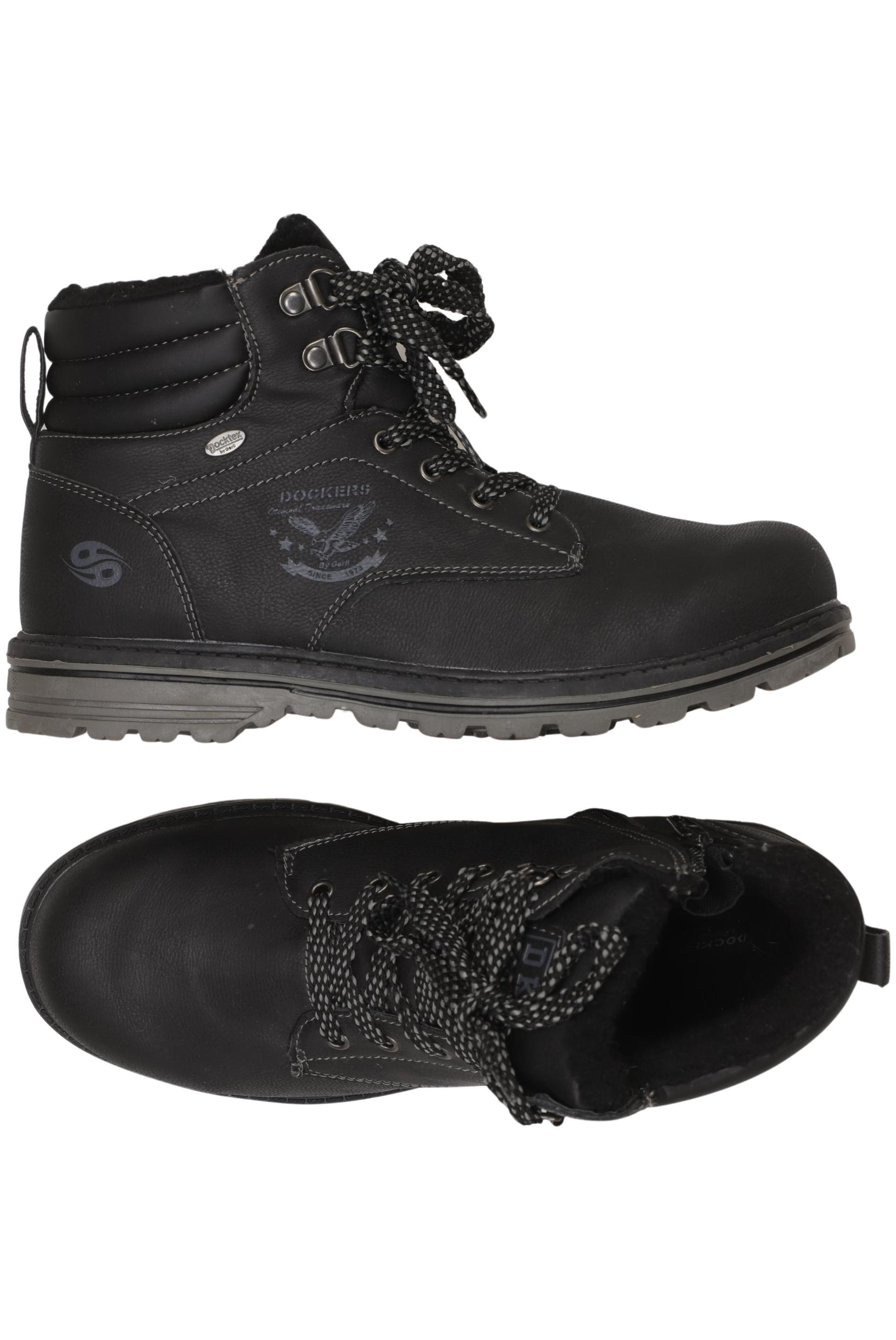 

Dockers by Gerli Herren Stiefel, schwarz, Gr. 41