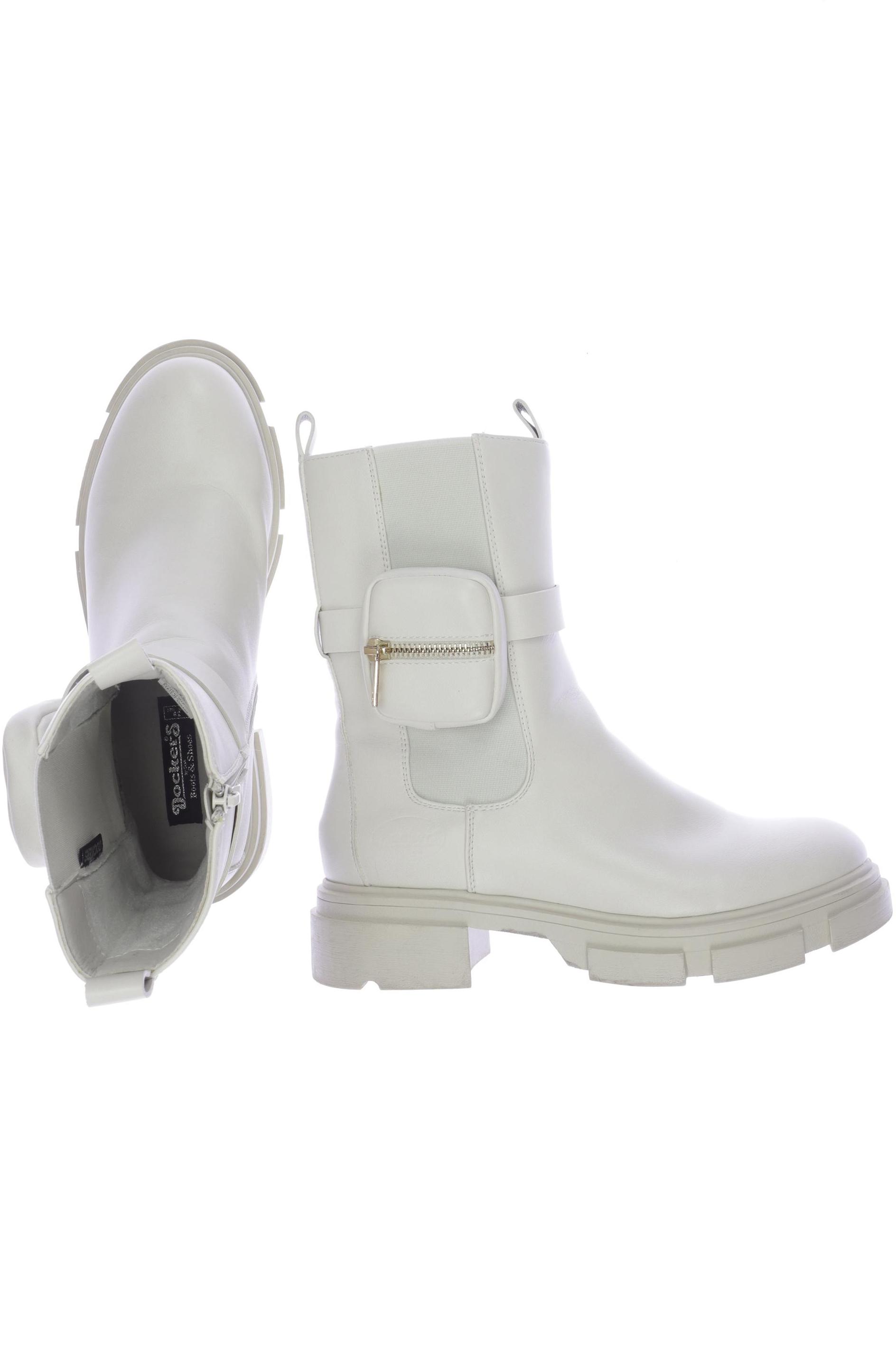 

Dockers by Gerli Damen Stiefelette, cremeweiß, Gr. 39