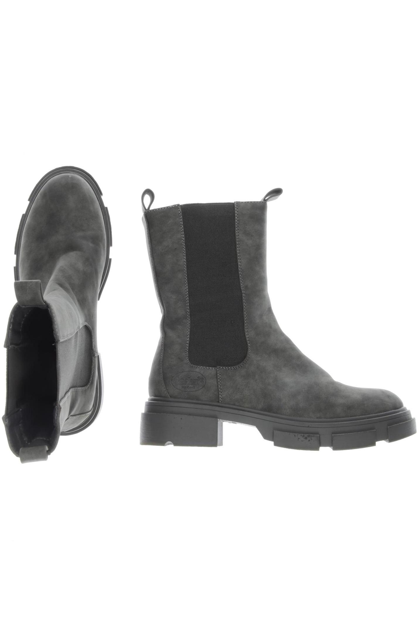 

Dockers by Gerli Damen Stiefelette, grau, Gr. 39