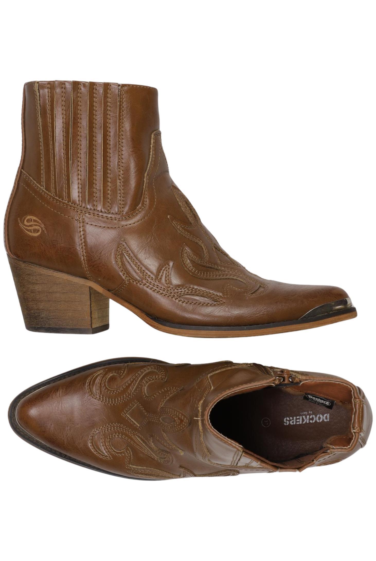 

Dockers by Gerli Damen Stiefelette, braun, Gr. 37