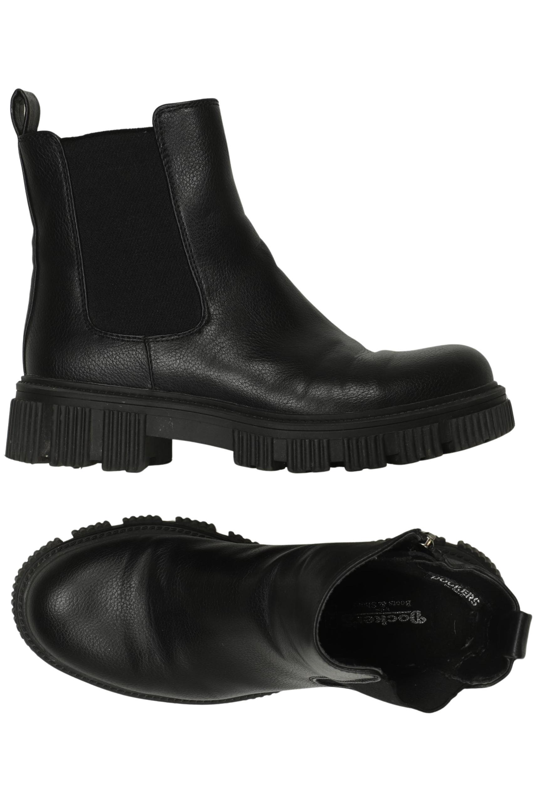 

Dockers by Gerli Mädchen Kinderschuhe, schwarz, Gr. 36