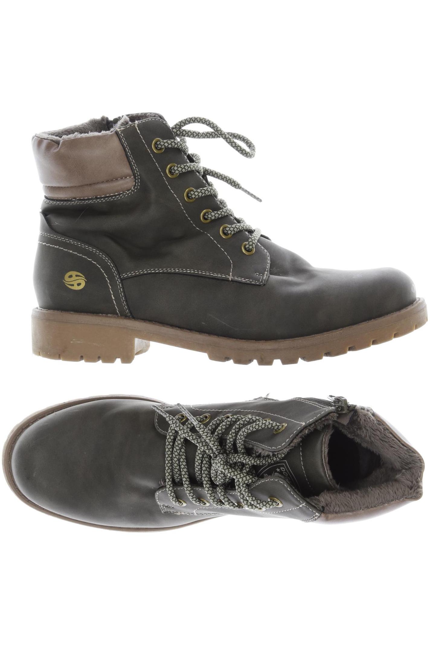 

Dockers by Gerli Damen Stiefelette, grün, Gr. 39