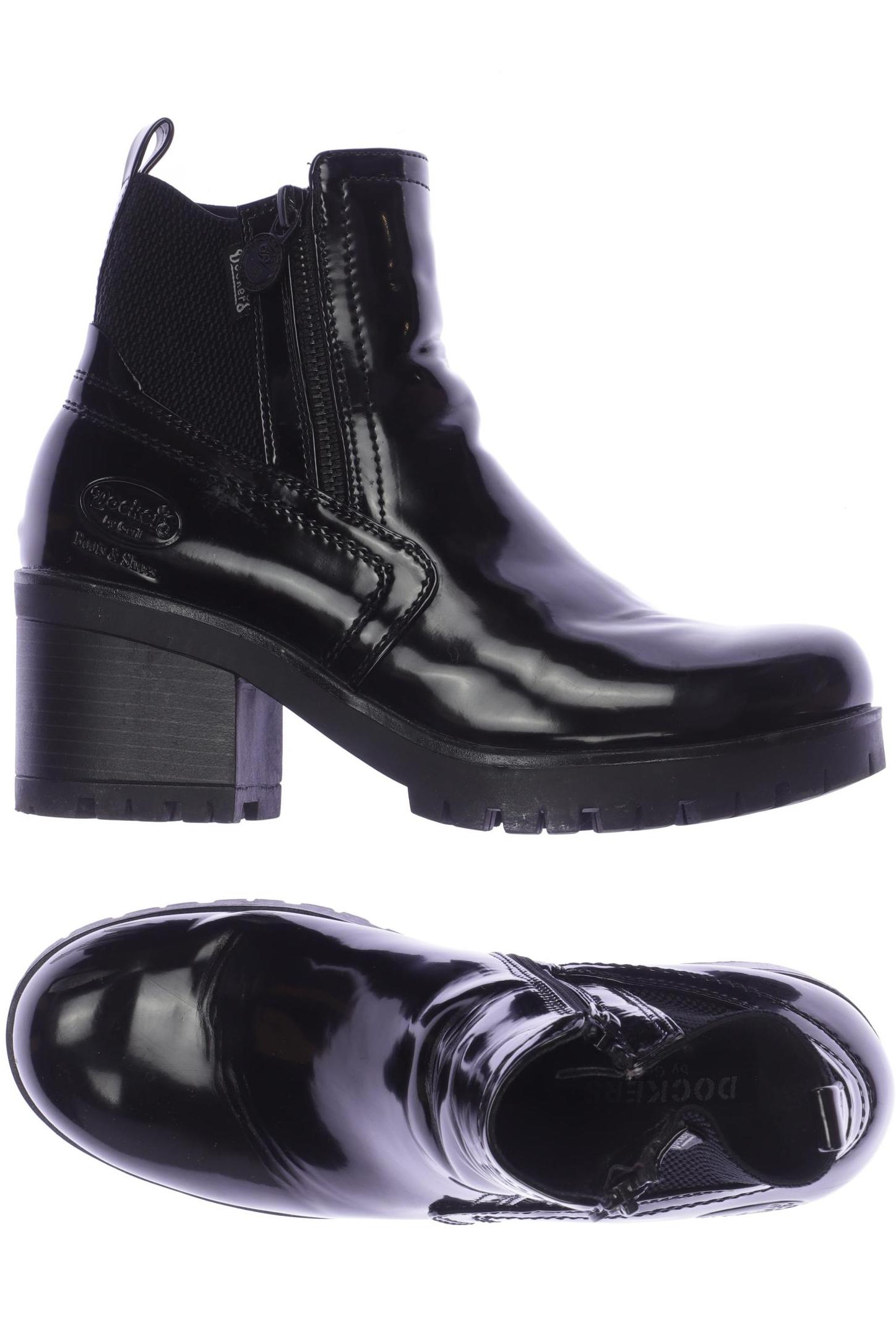 

Dockers by Gerli Damen Stiefelette, schwarz, Gr. 39