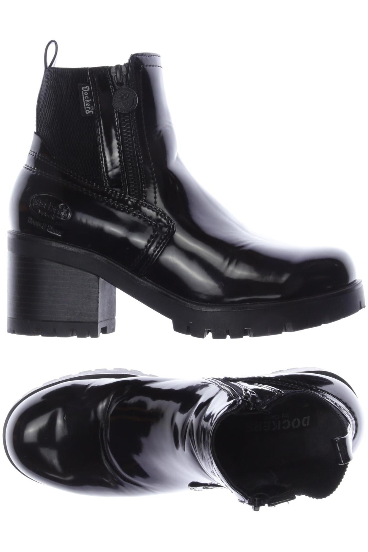 

Dockers by Gerli Damen Stiefelette, schwarz, Gr. 38