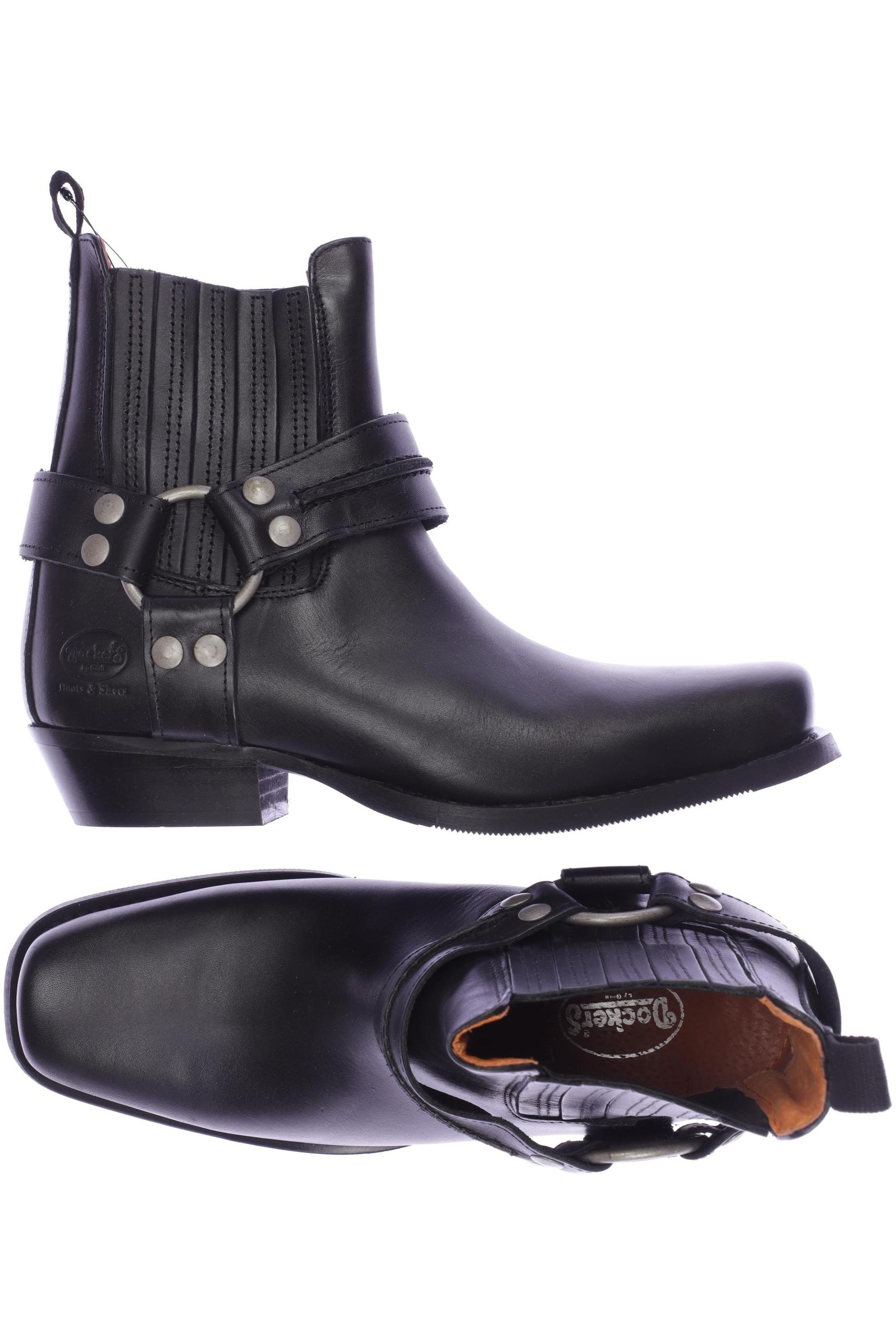 

Dockers by Gerli Herren Stiefel, schwarz, Gr. 41