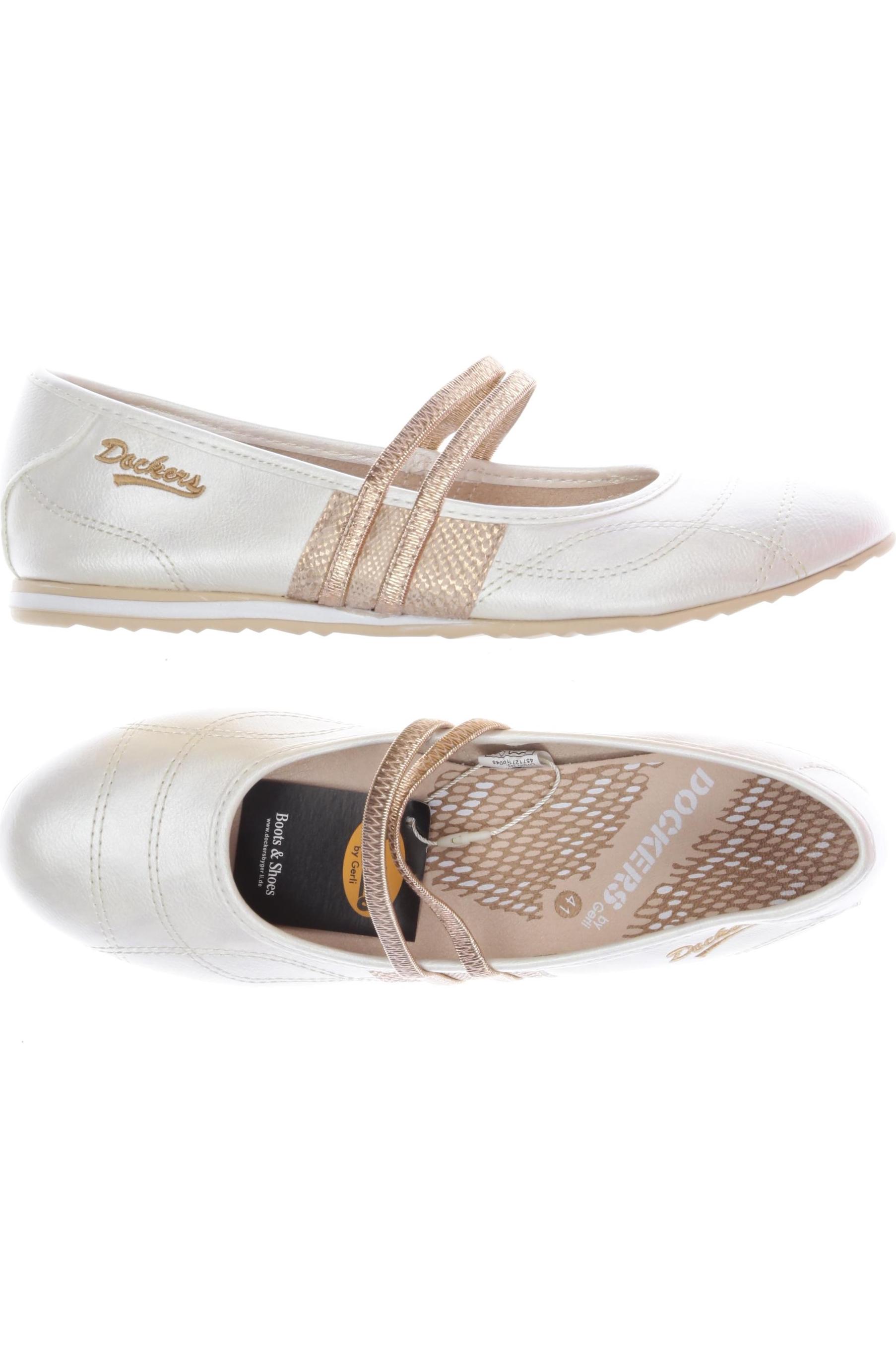 

Dockers by Gerli Damen Ballerinas, cremeweiß, Gr. 41