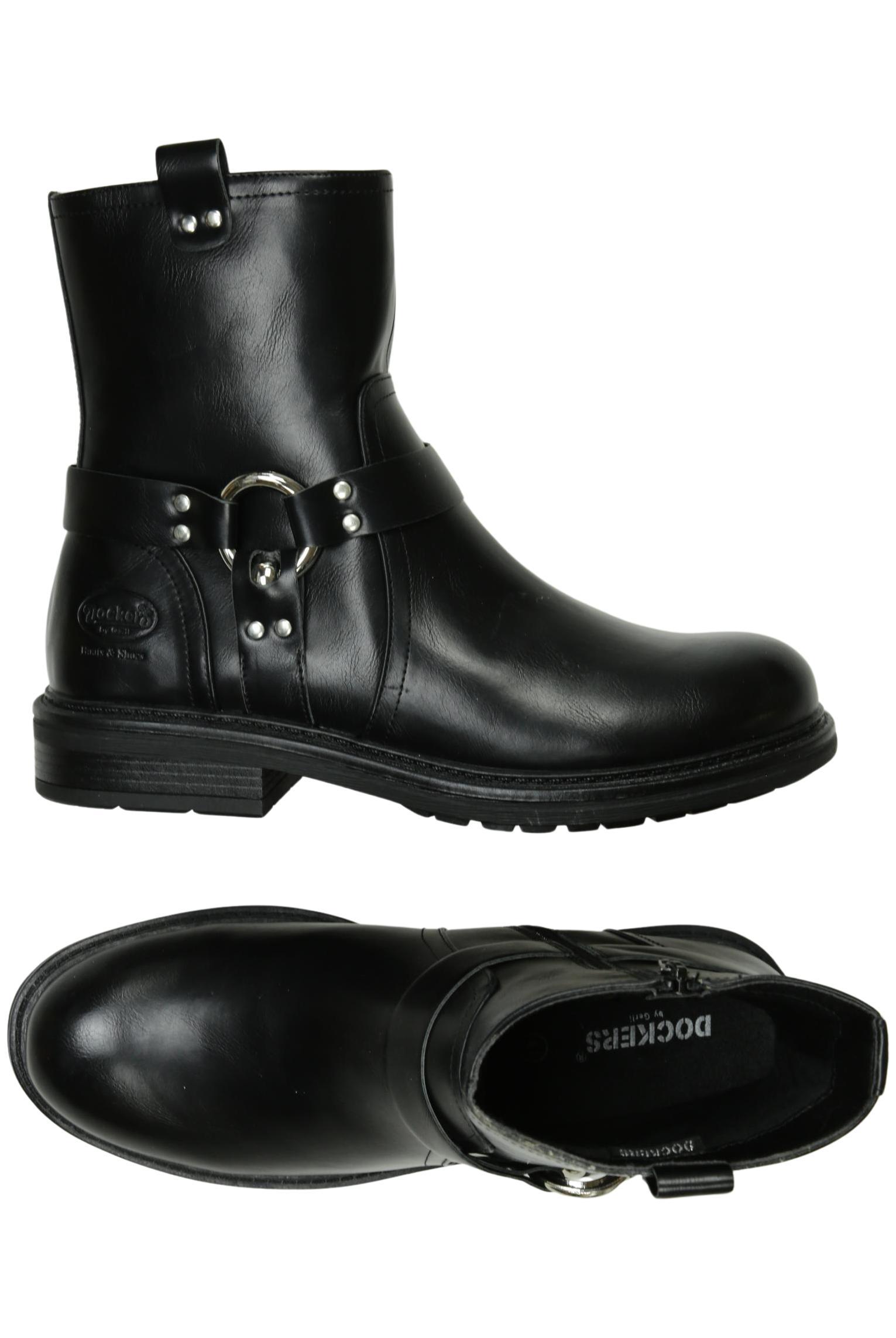 

Dockers by Gerli Damen Stiefelette, schwarz, Gr. 41