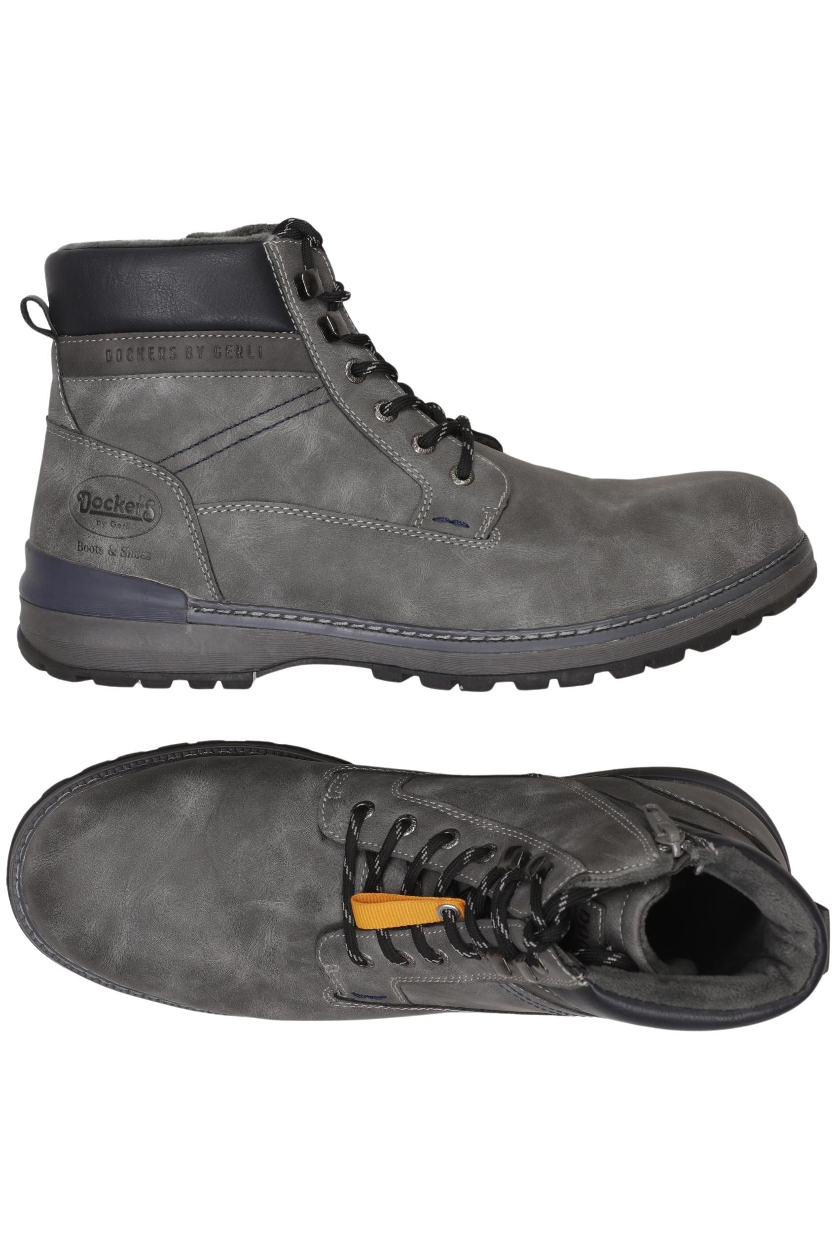

Dockers by Gerli Herren Stiefel, grau, Gr. 45