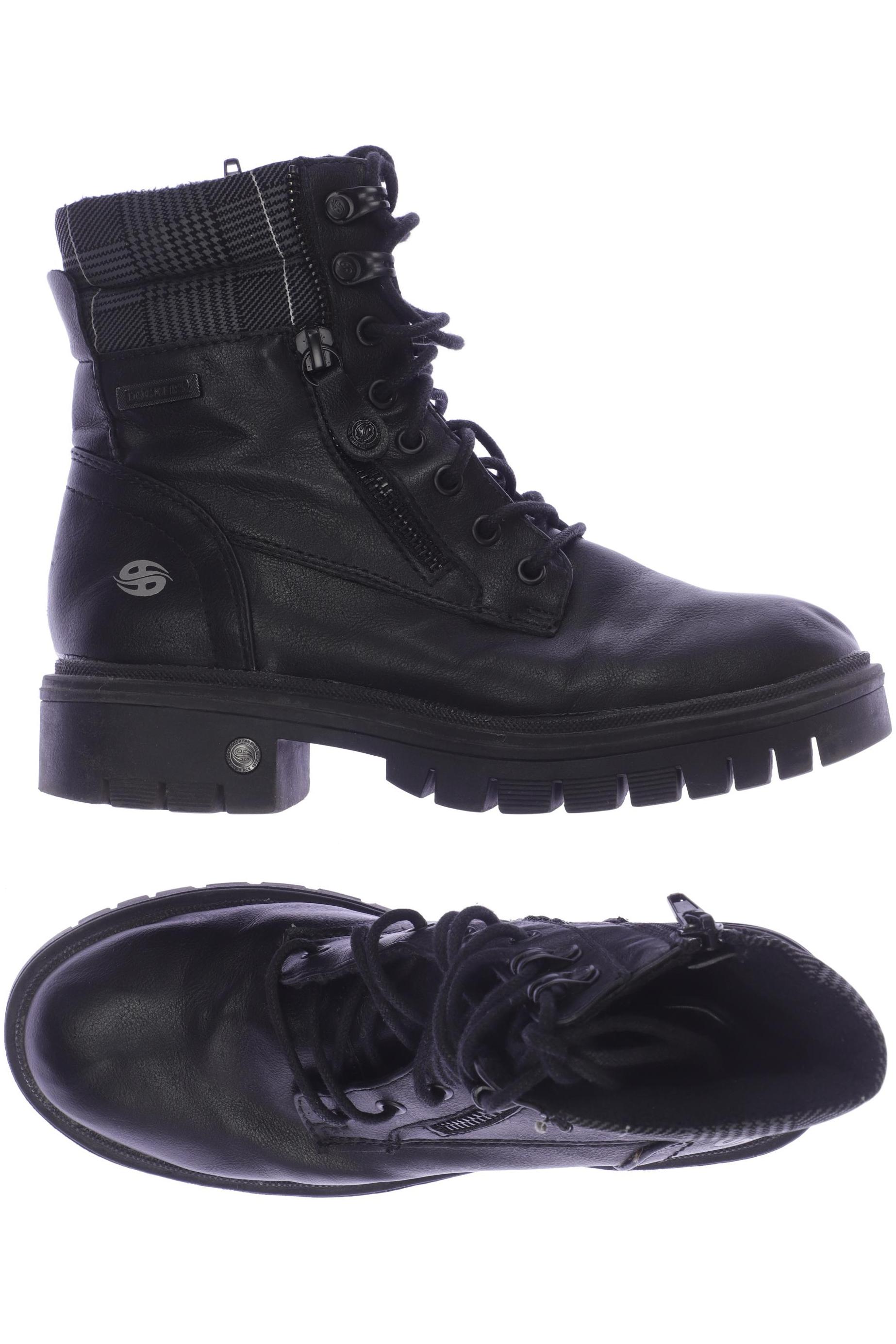 

Dockers by Gerli Damen Stiefelette, schwarz, Gr. 36