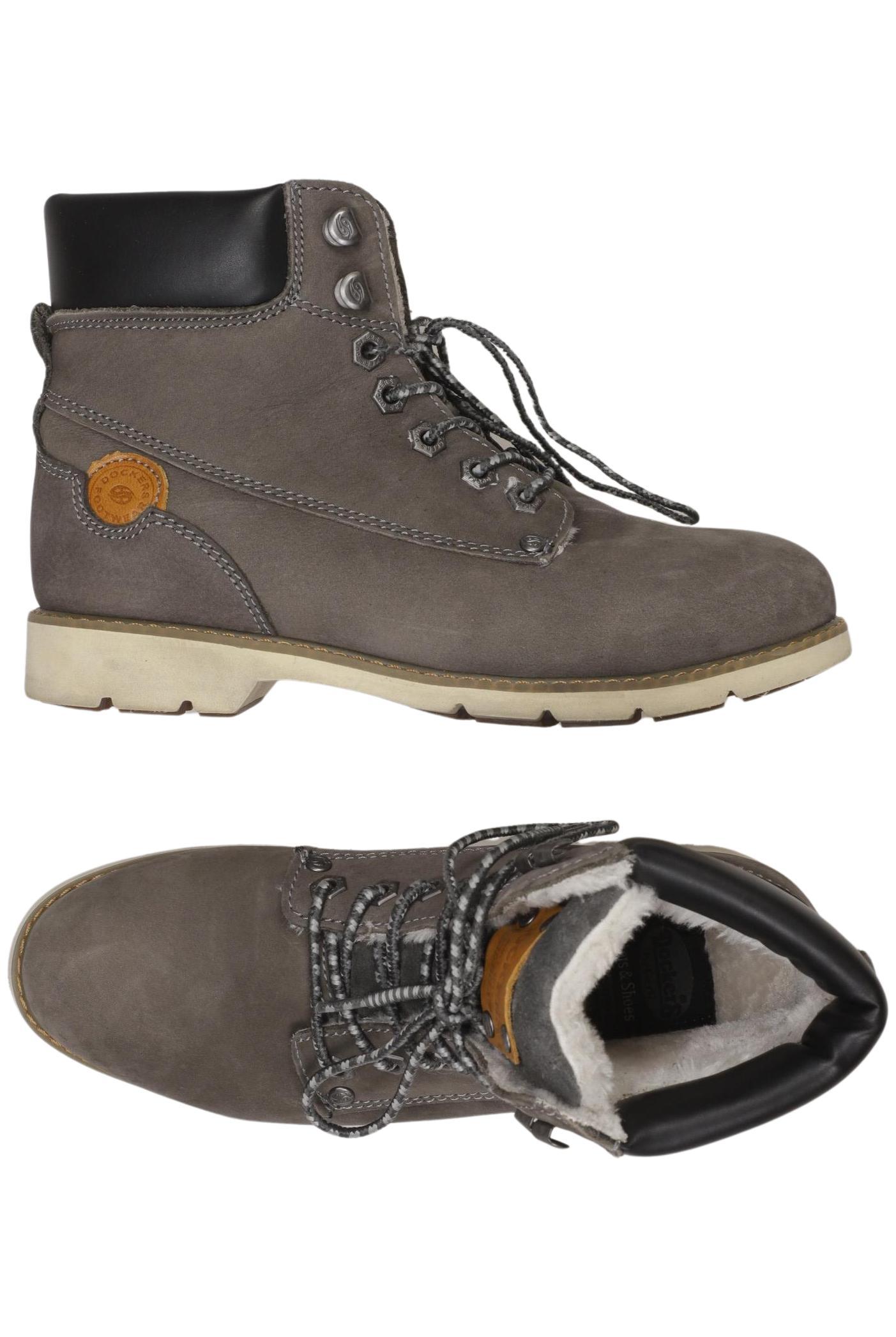 

Dockers by Gerli Damen Stiefelette, grau, Gr. 37