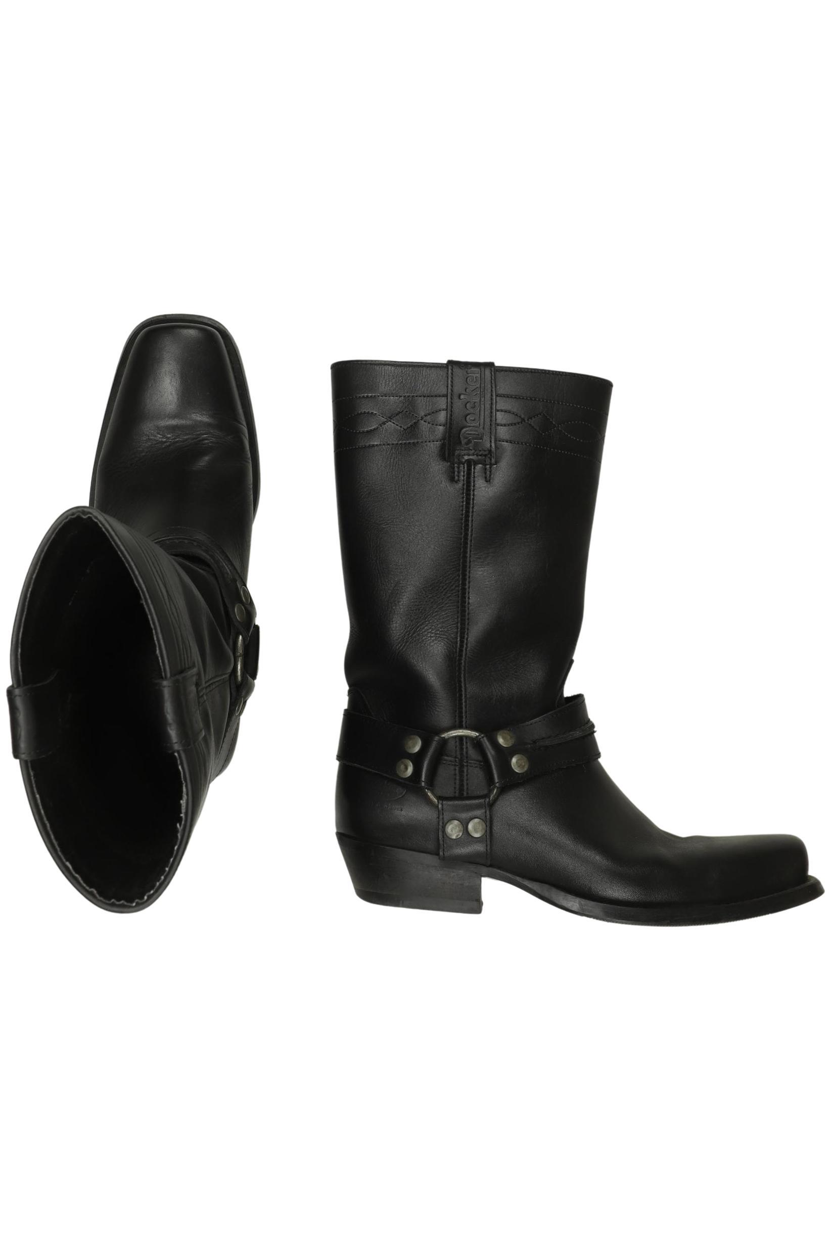 

Dockers by Gerli Herren Stiefel, schwarz, Gr. 43