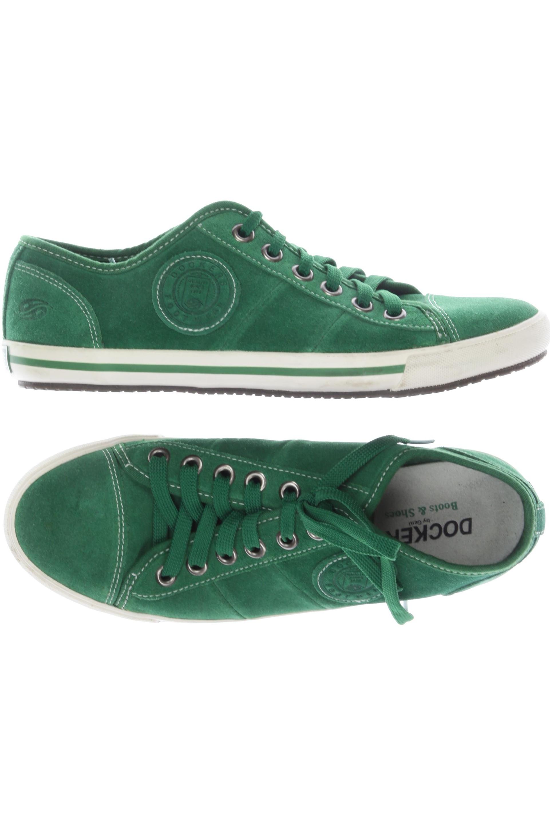 

Dockers by Gerli Damen Sneakers, grün, Gr. 40