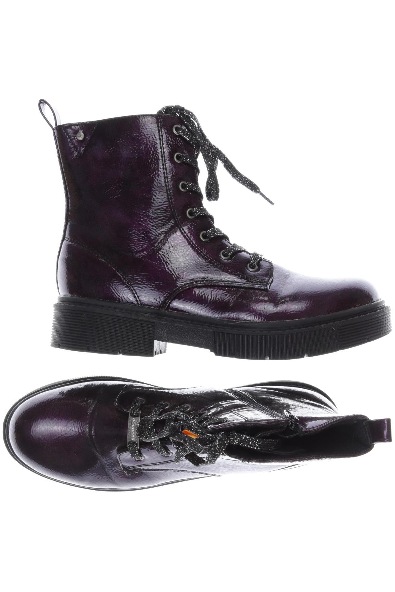 

Dockers by Gerli Damen Stiefelette, flieder, Gr. 39