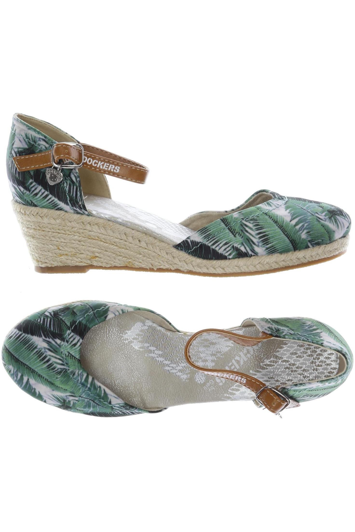 

Dockers by Gerli Damen Pumps, grün, Gr. 38