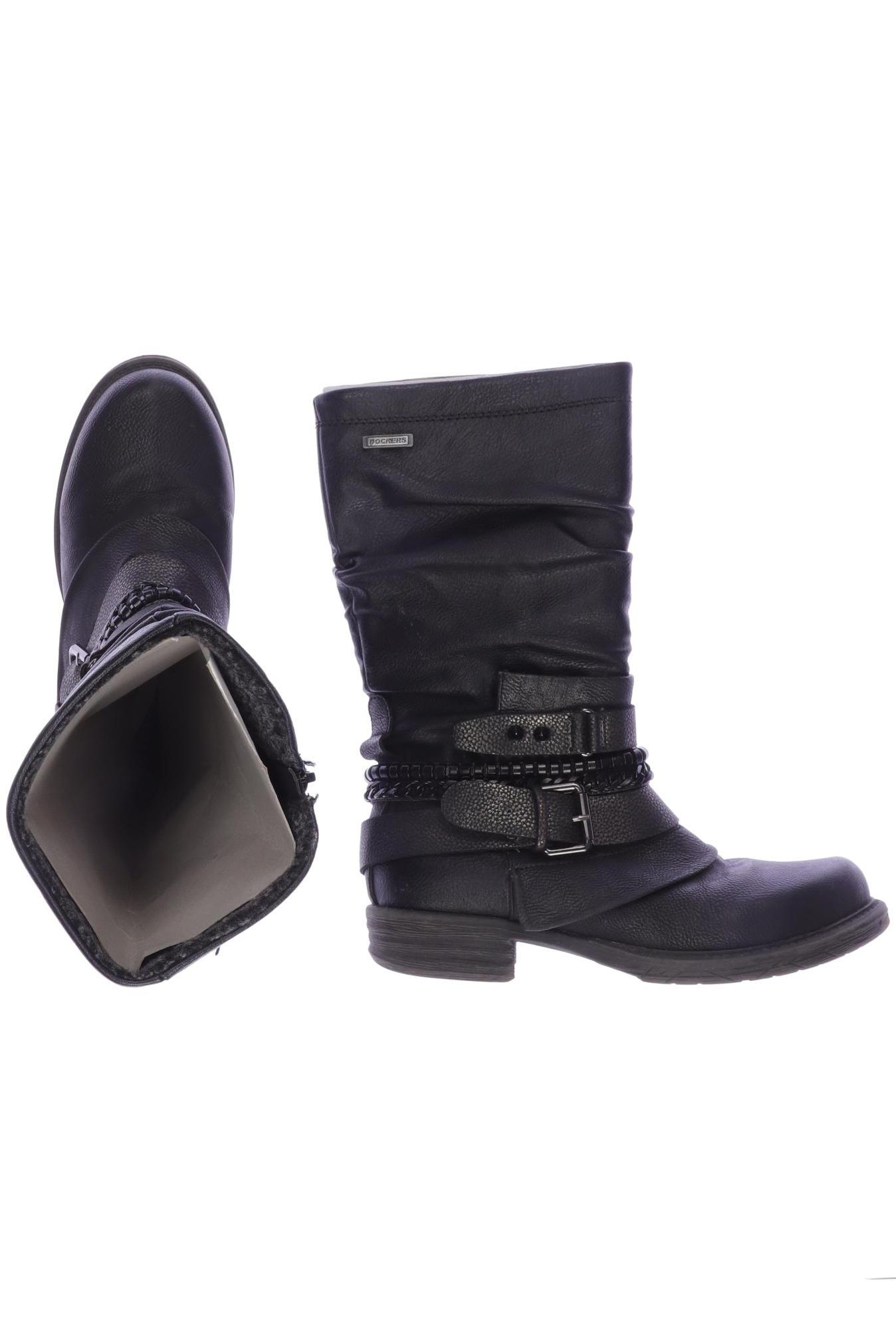 

Dockers by Gerli Damen Stiefel, schwarz, Gr. 38