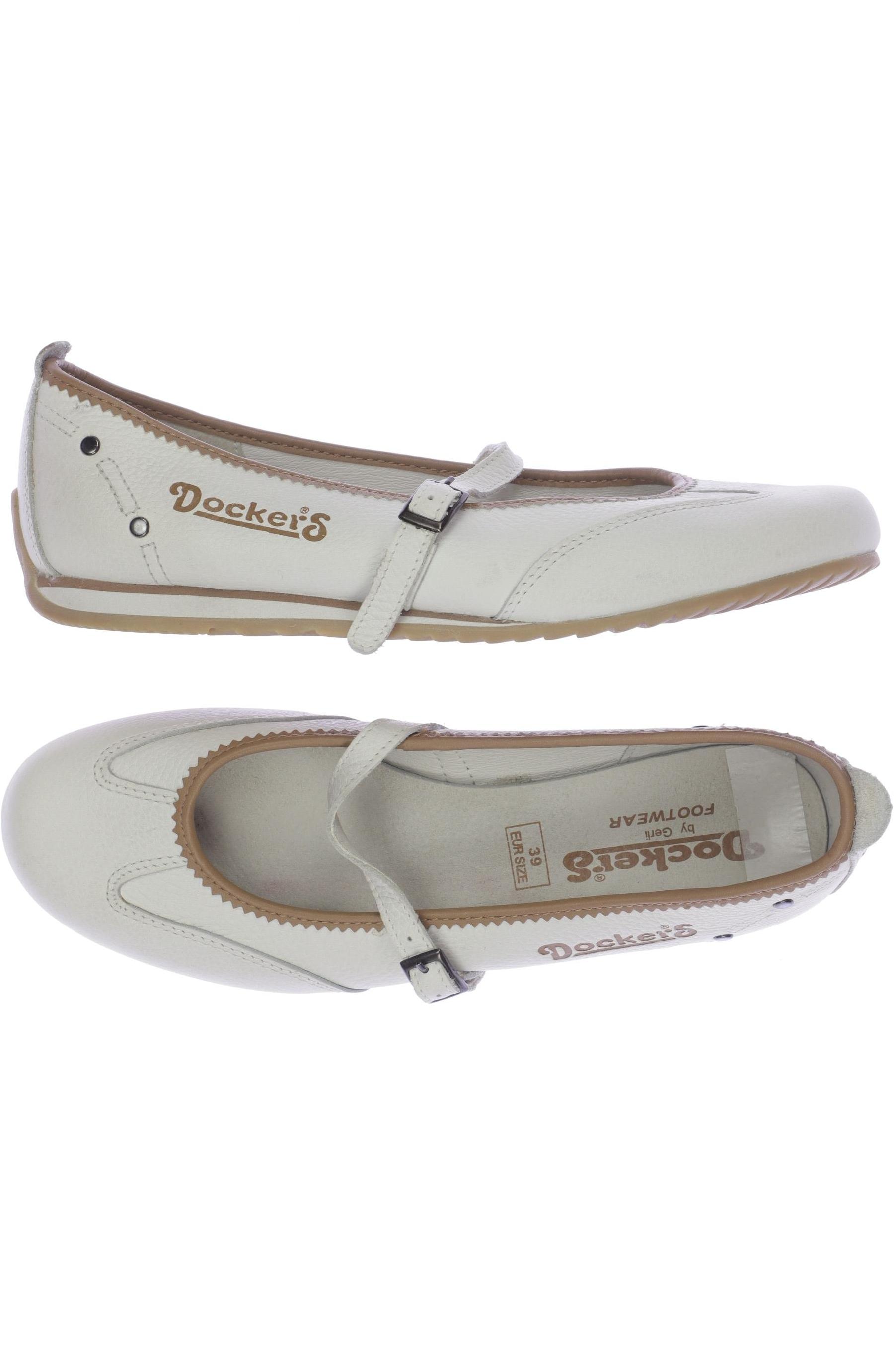 

Dockers Damen Ballerinas, cremeweiß, Gr. 39