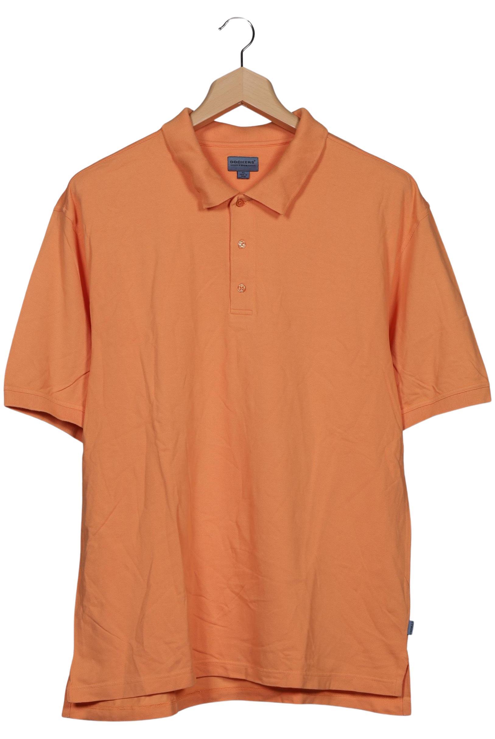 

Dockers Damen Poloshirt, orange, Gr. 44